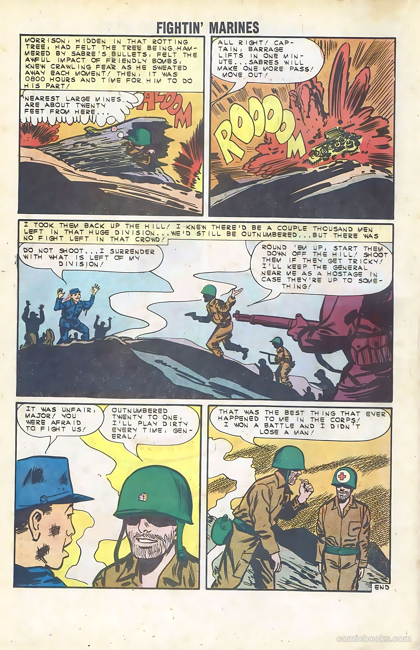 Fightin' Marines #58 — page 18 of 36