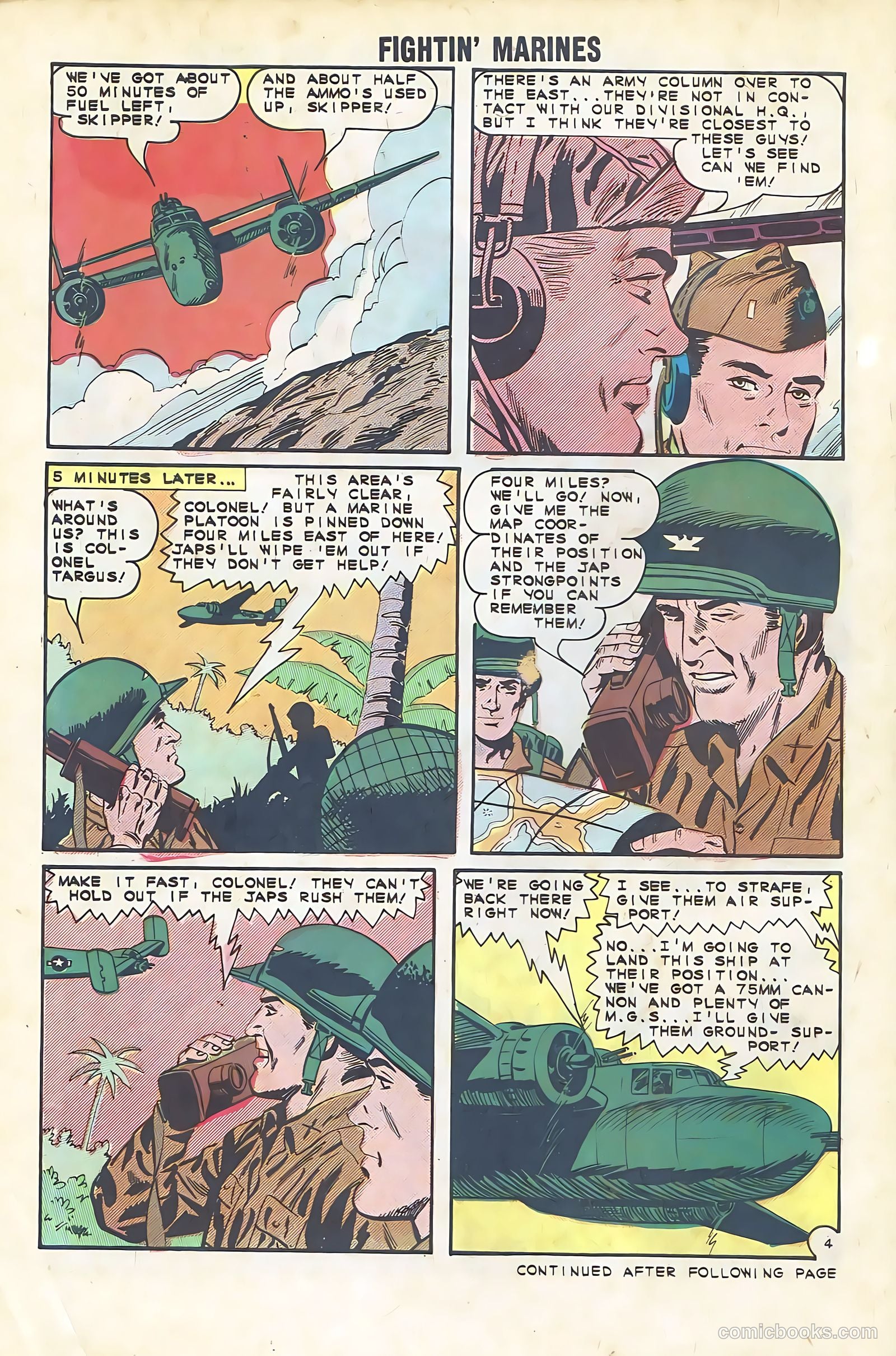 Fightin' Marines #58 — page 30 of 36