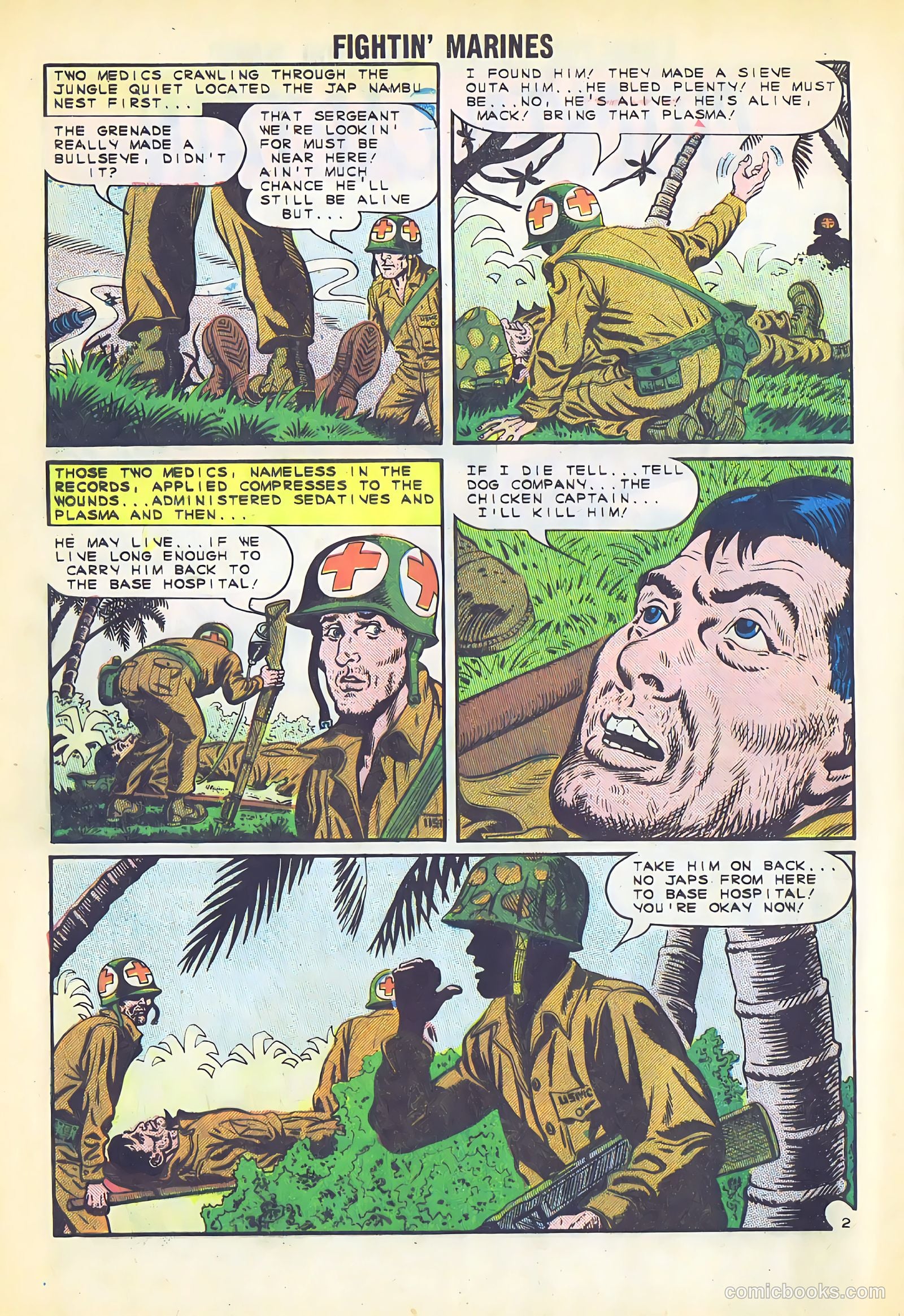 Fightin' Marines #59 — page 4 of 36