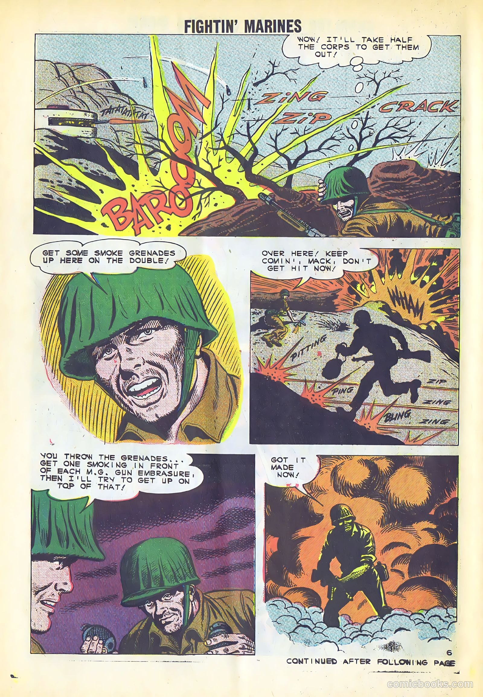 Fightin' Marines #59 — page 30 of 36