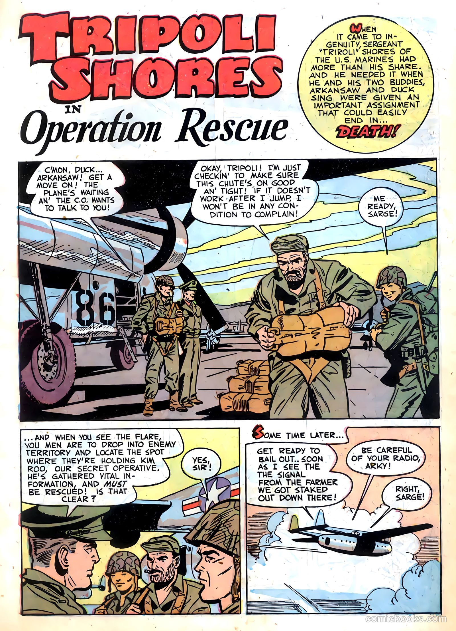 Fightin' Marines #6 — page 3 of 36
