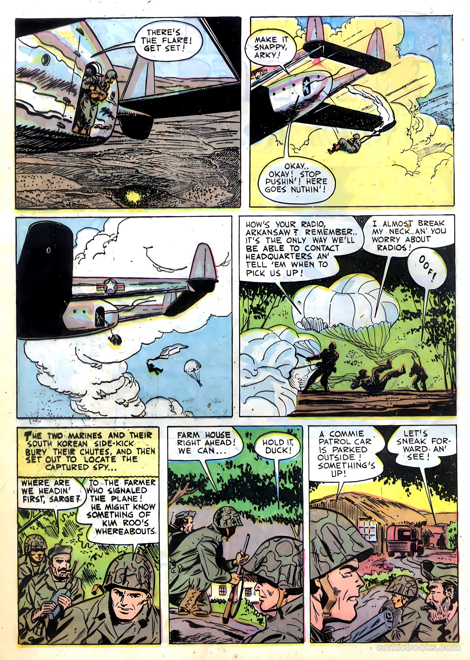 Fightin' Marines #6 — page 4 of 36