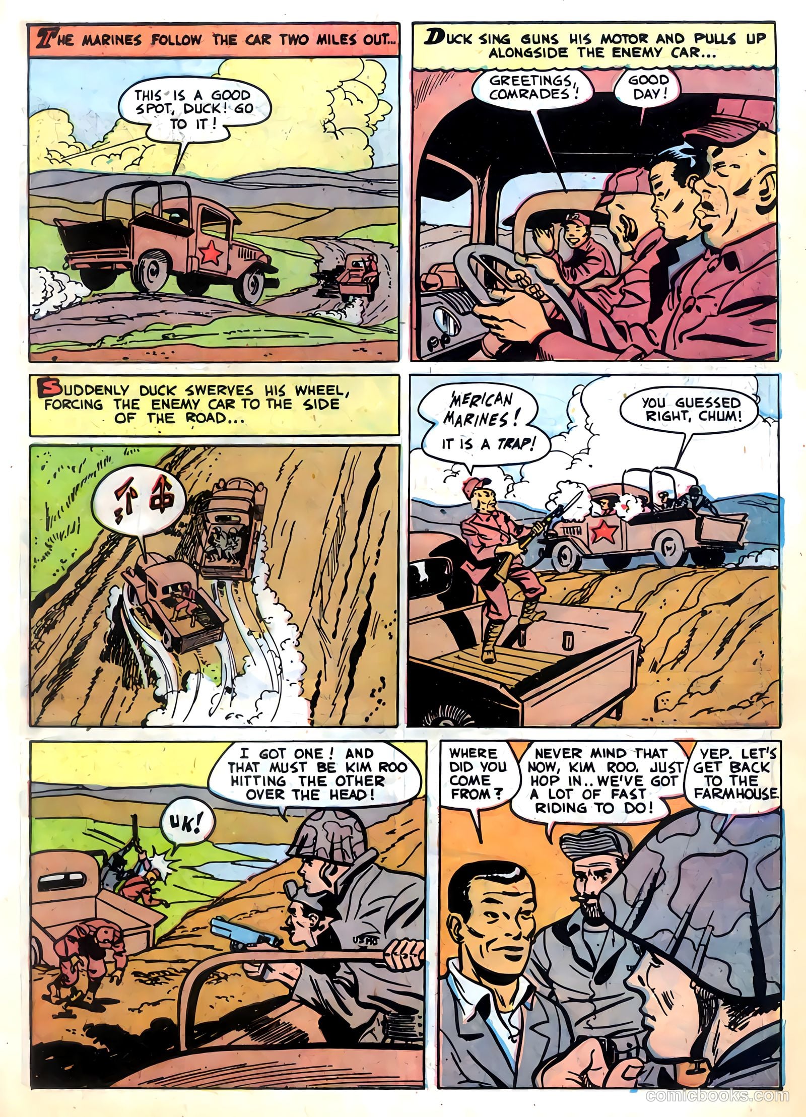 Fightin' Marines #6 — page 7 of 36