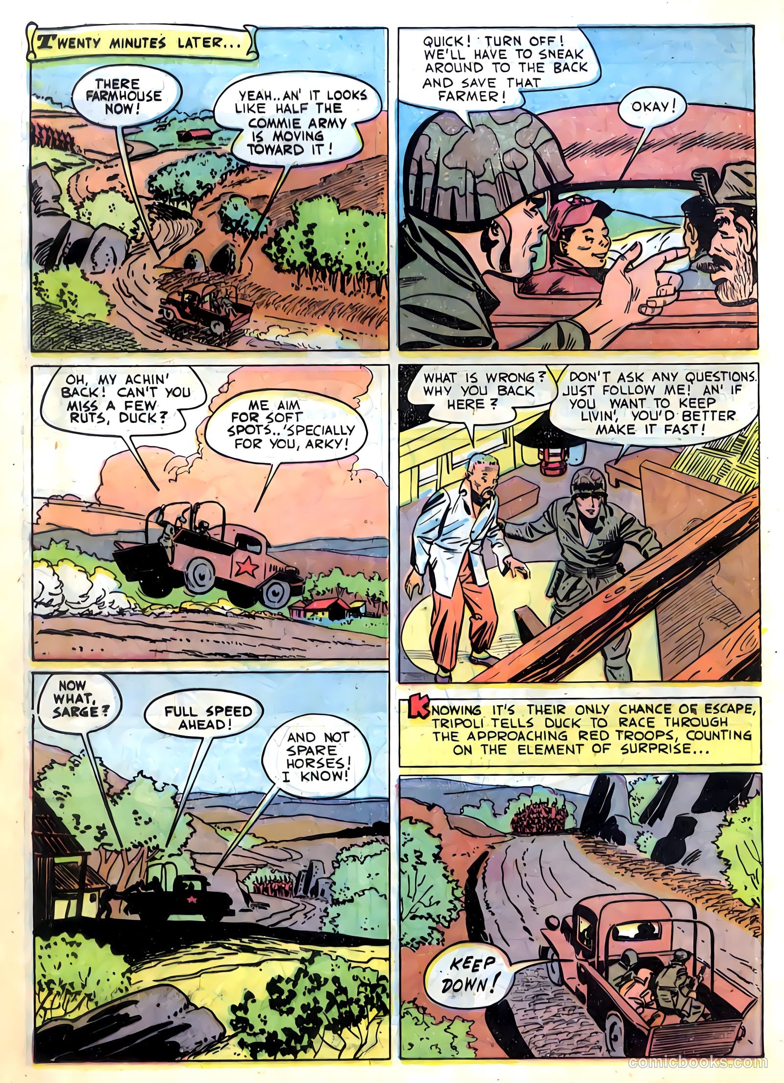 Fightin' Marines #6 — page 8 of 36