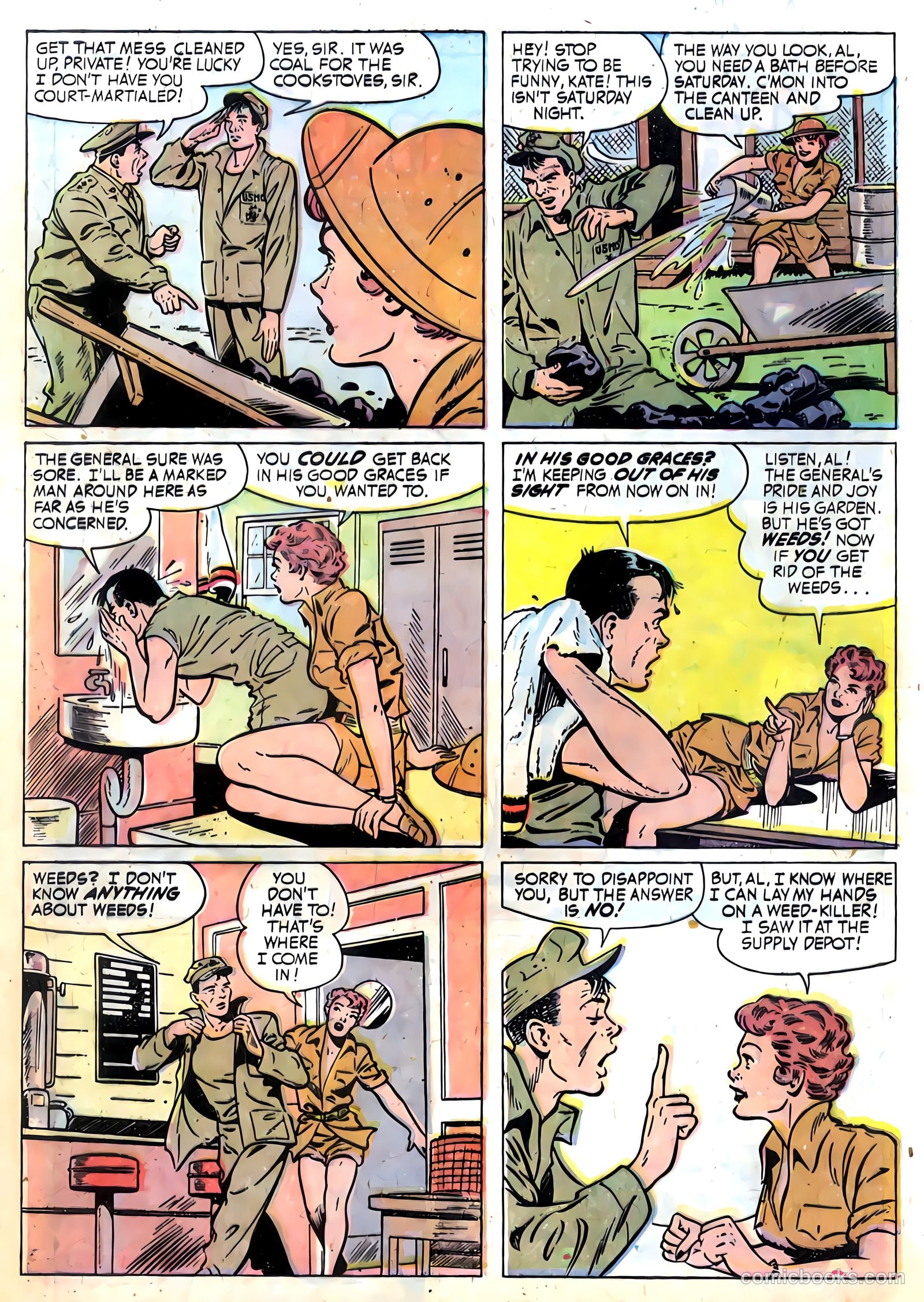 Fightin' Marines #6 — page 12 of 36