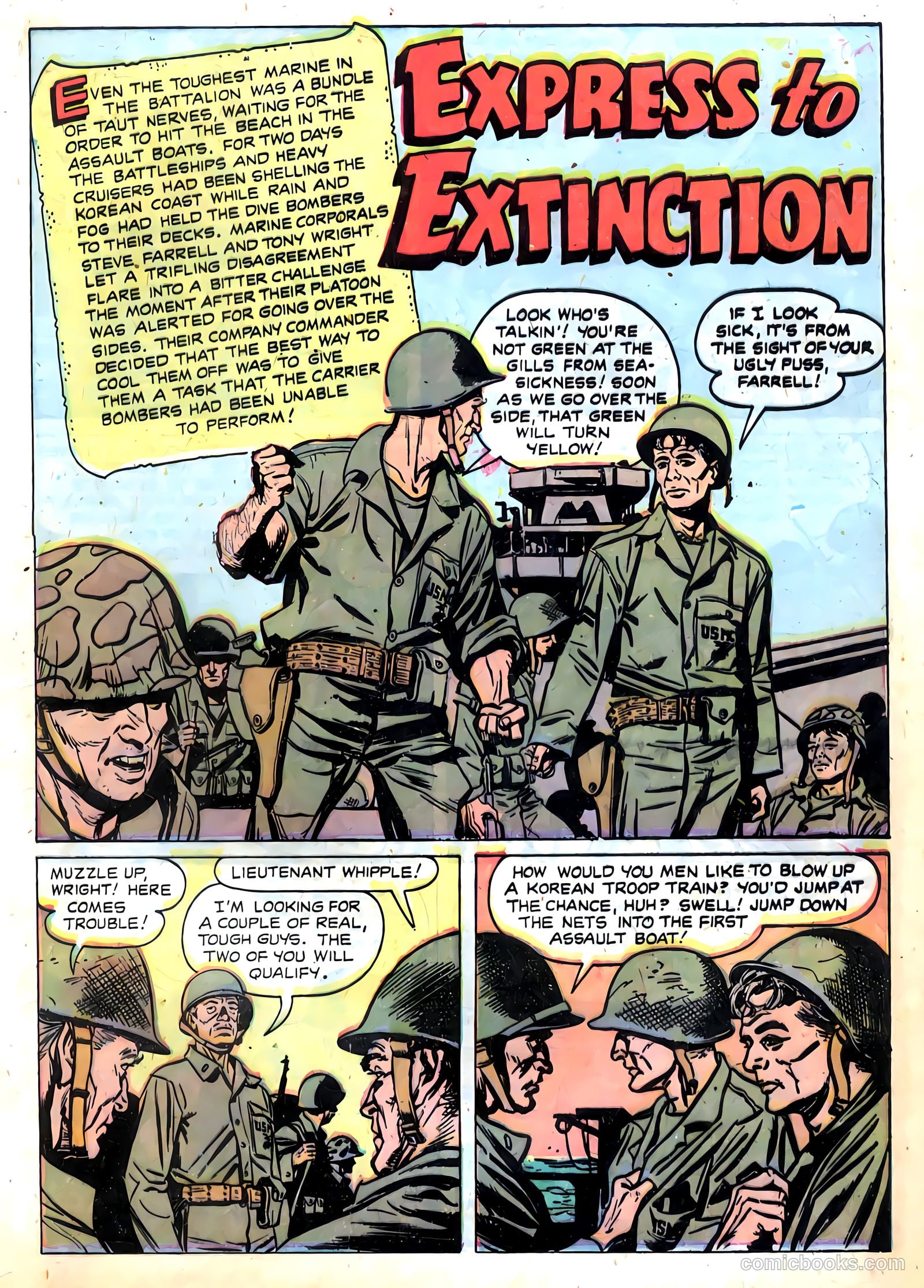 Fightin' Marines #6 — page 17 of 36