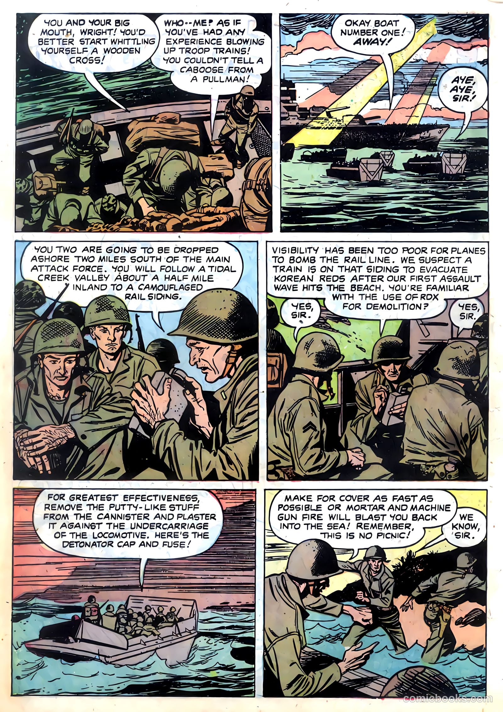 Fightin' Marines #6 — page 18 of 36