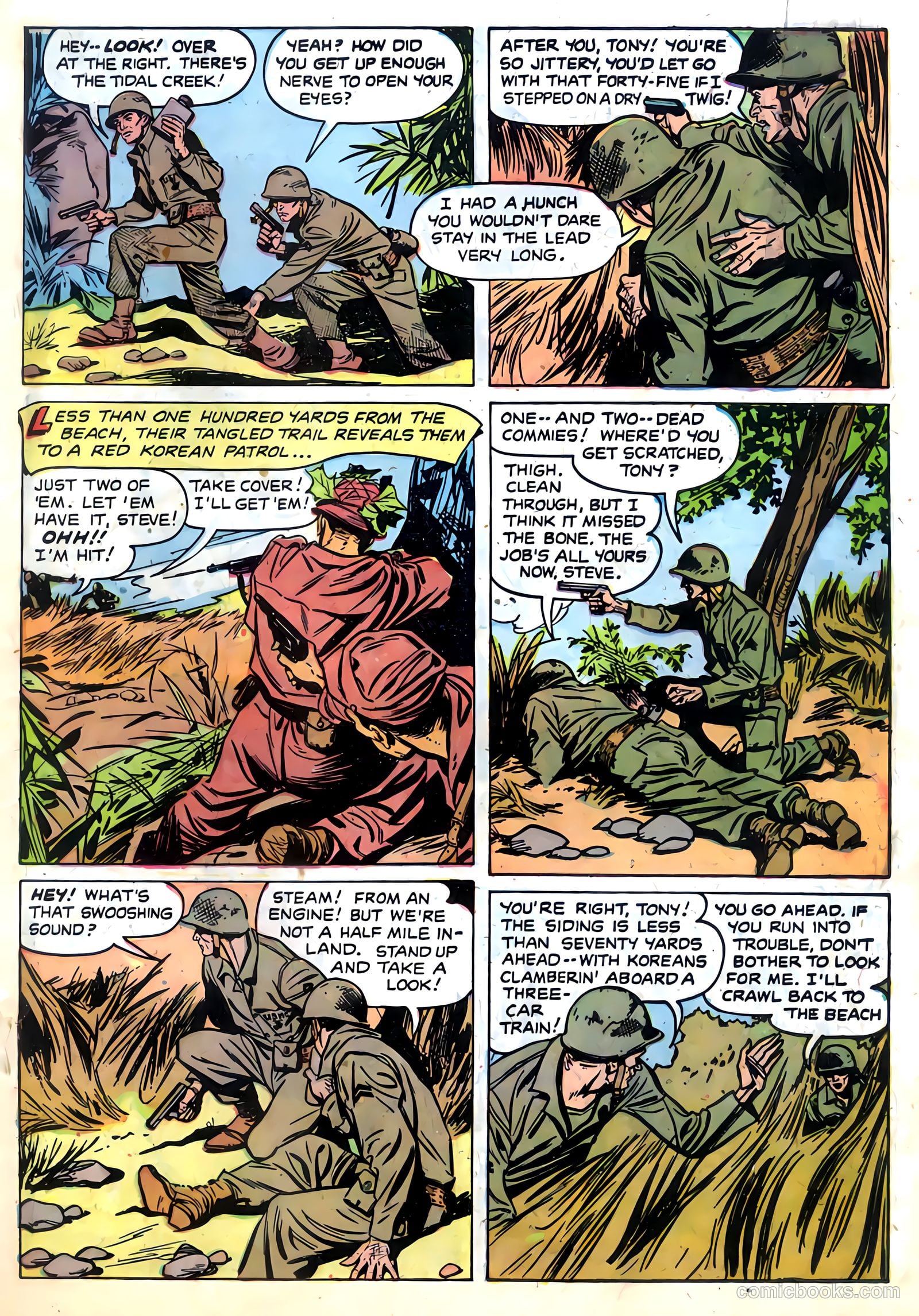 Fightin' Marines #6 — page 19 of 36