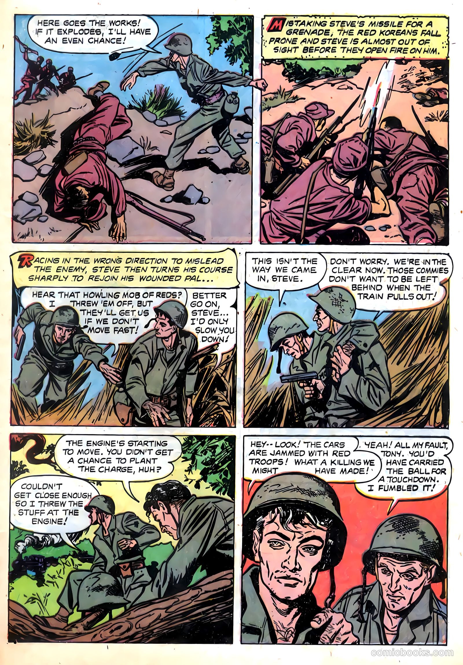 Fightin' Marines #6 — page 21 of 36