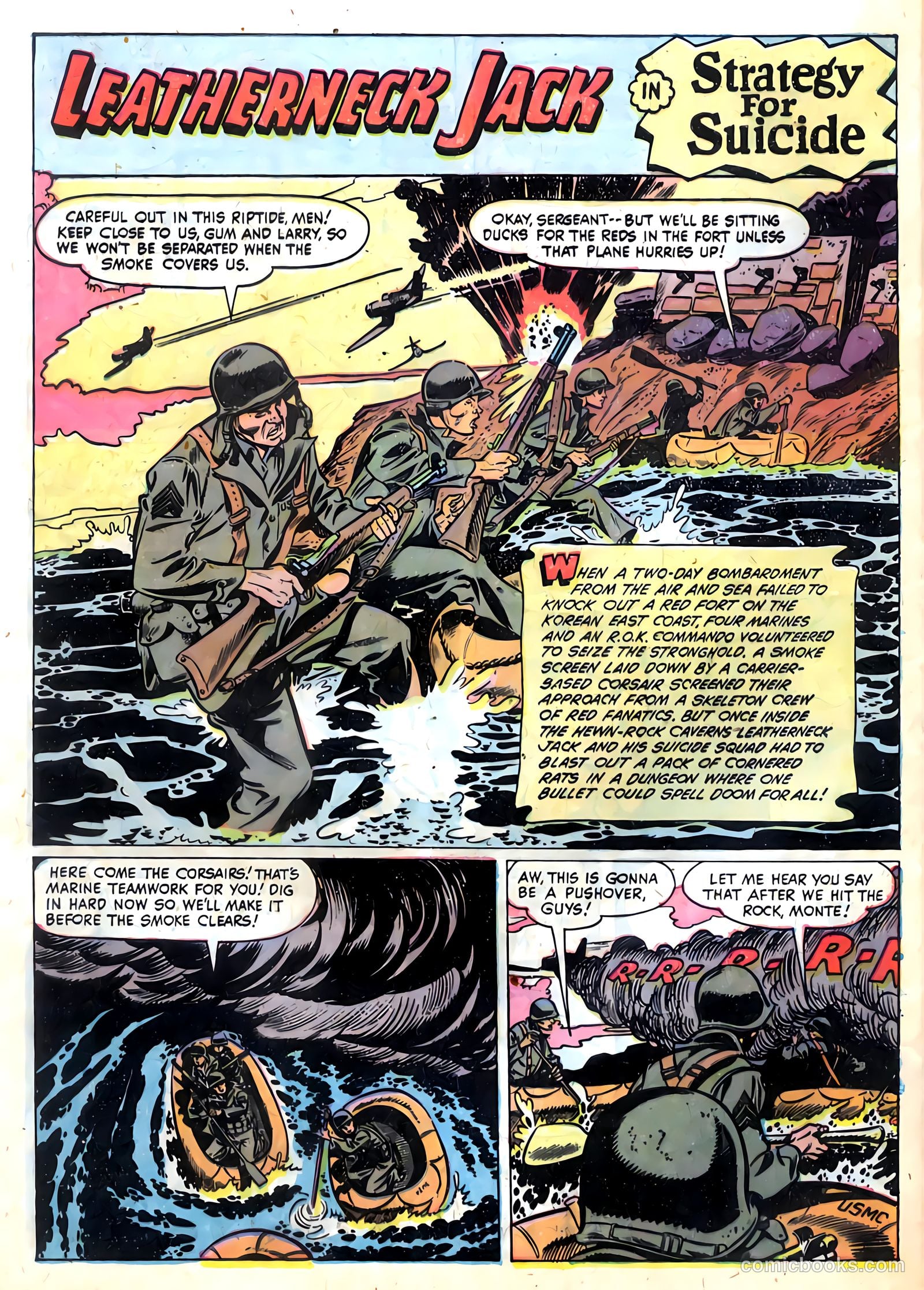 Fightin' Marines #6 — page 28 of 36