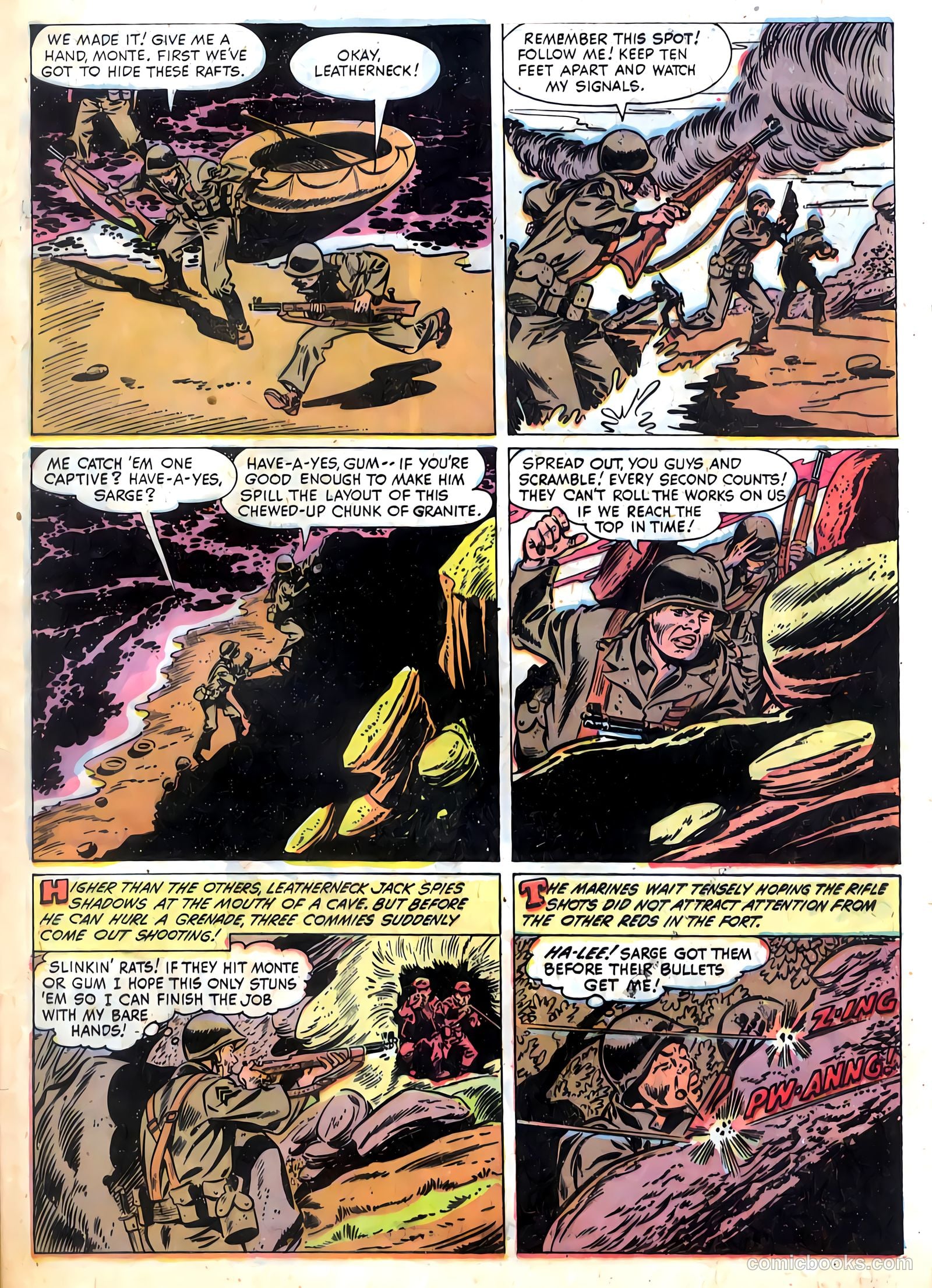 Fightin' Marines #6 — page 29 of 36