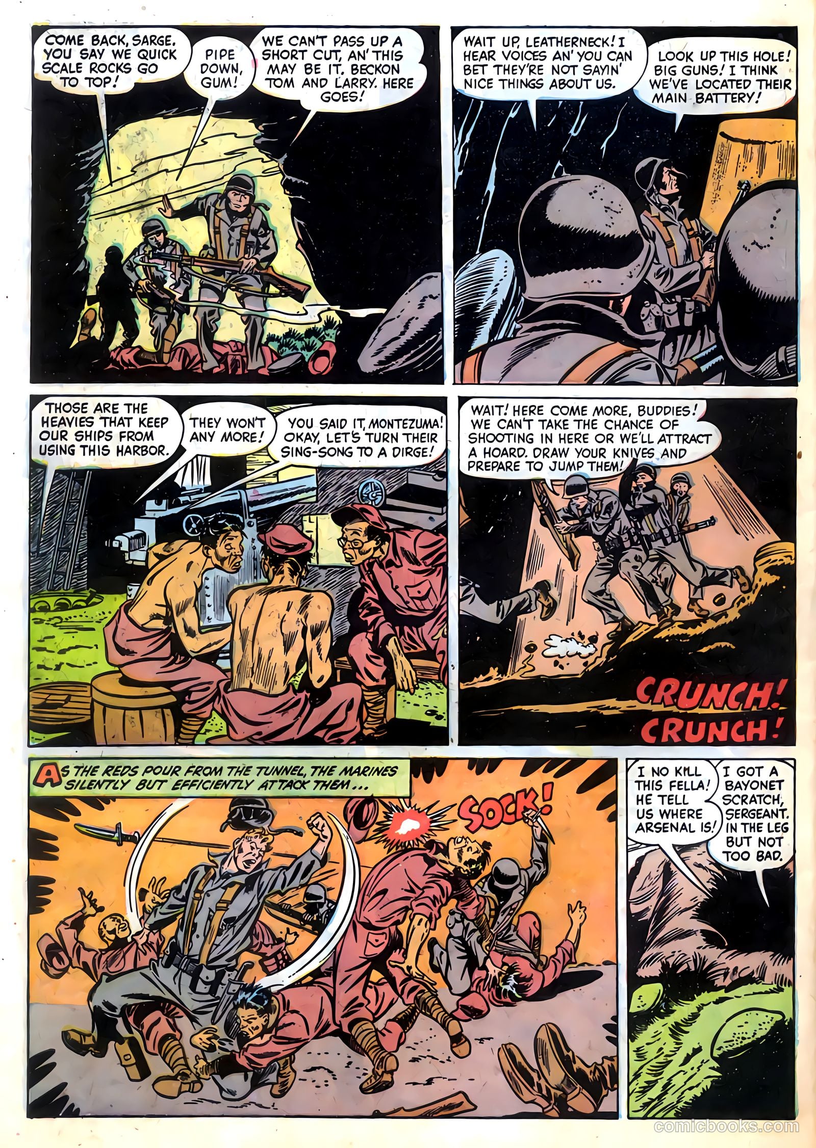 Fightin' Marines #6 — page 30 of 36