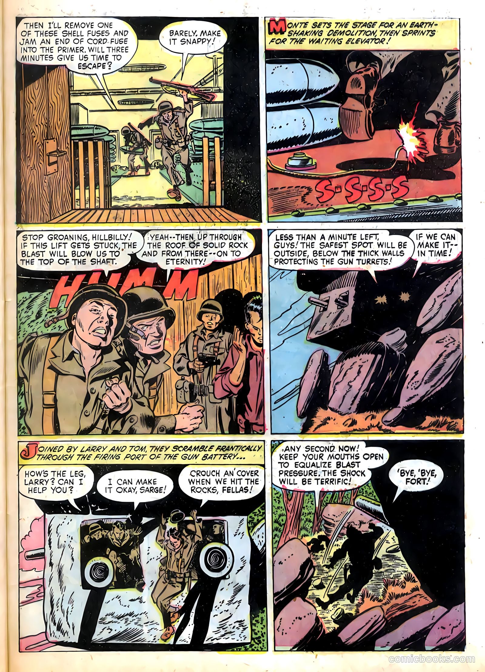 Fightin' Marines #6 — page 33 of 36