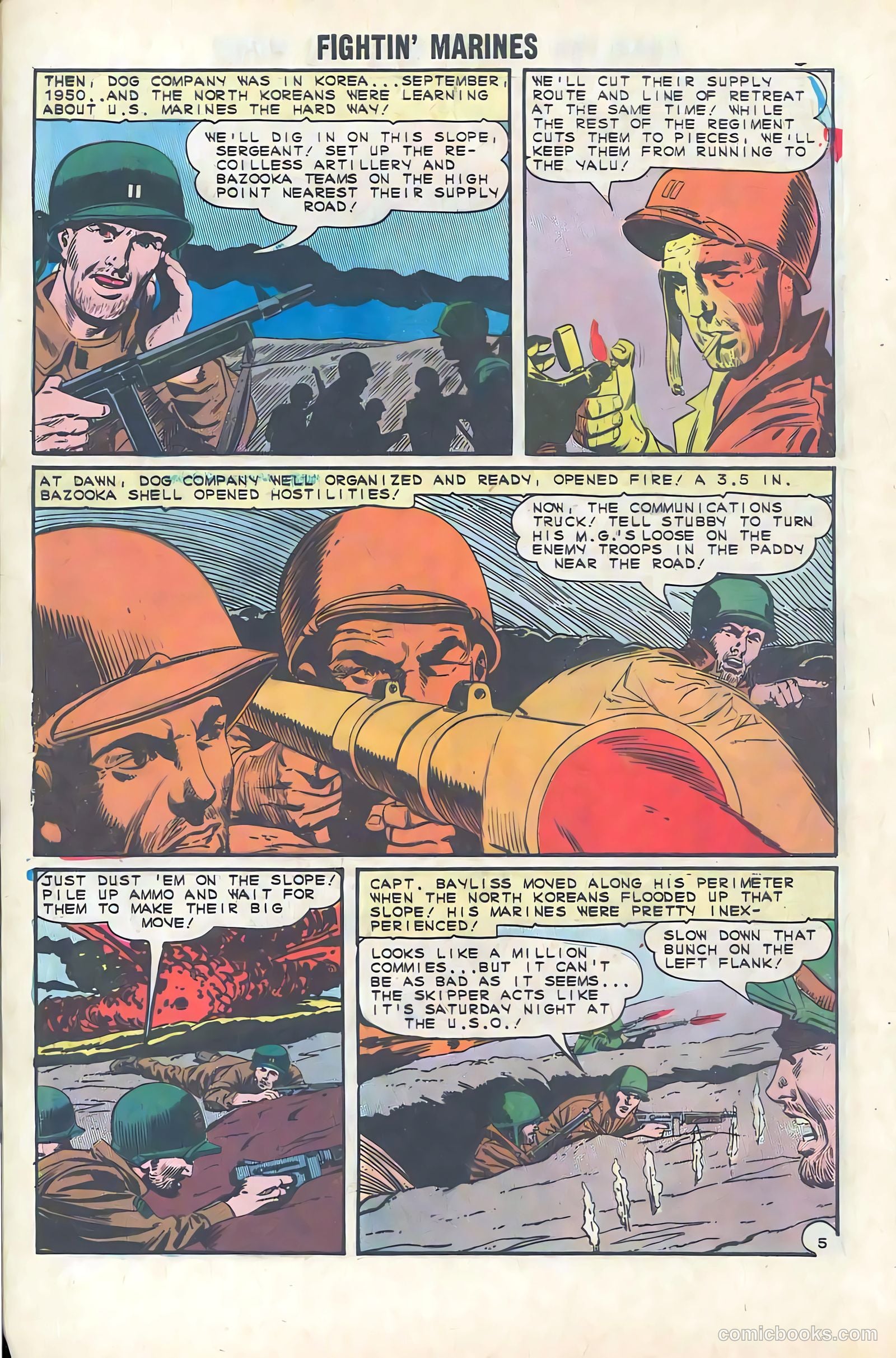 Fightin' Marines #60 — page 8 of 36