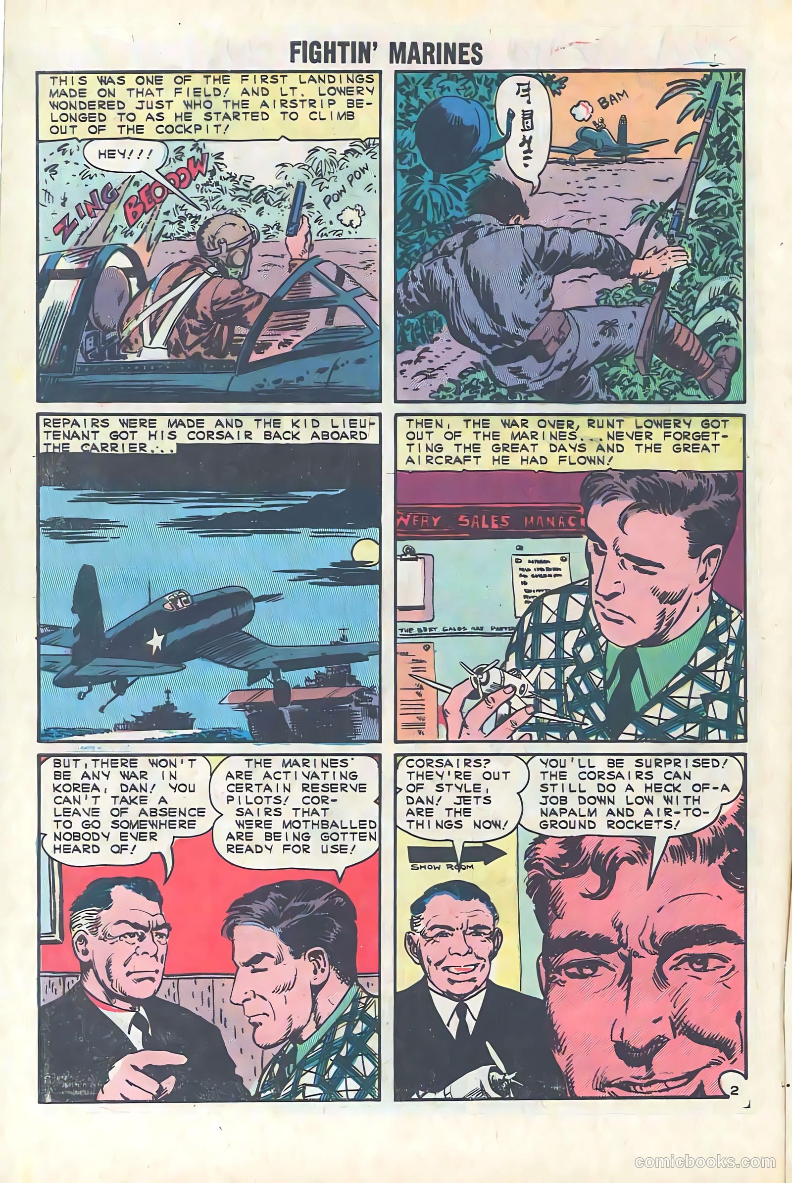 Fightin' Marines #60 — page 32 of 36