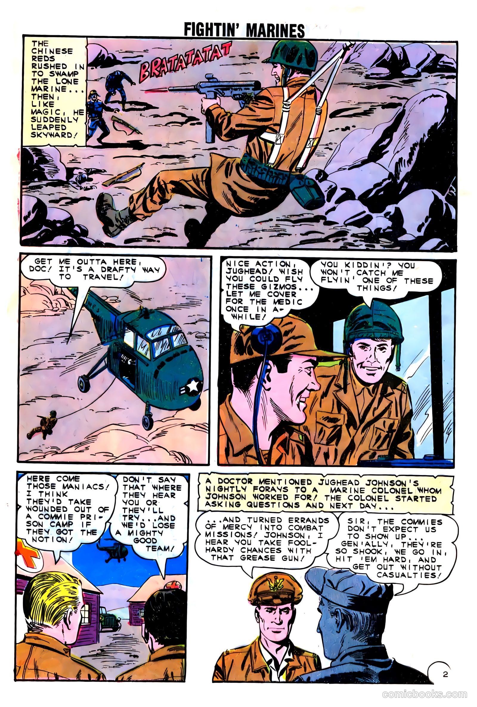 Fightin' Marines #61 — page 4 of 36