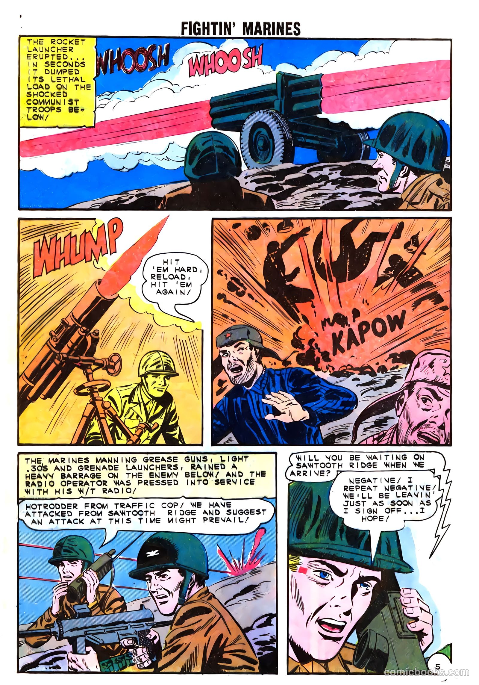 Fightin' Marines #61 — page 8 of 36