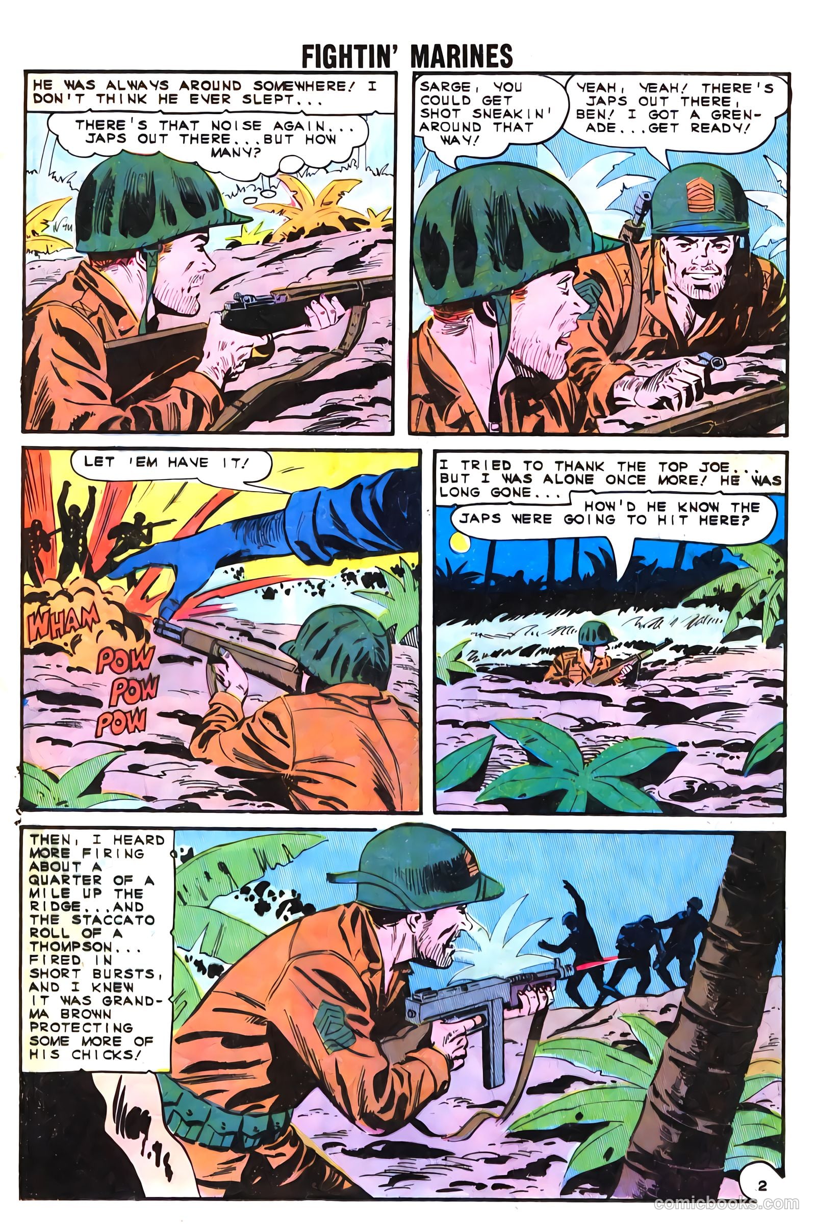 Fightin' Marines #61 — page 12 of 36