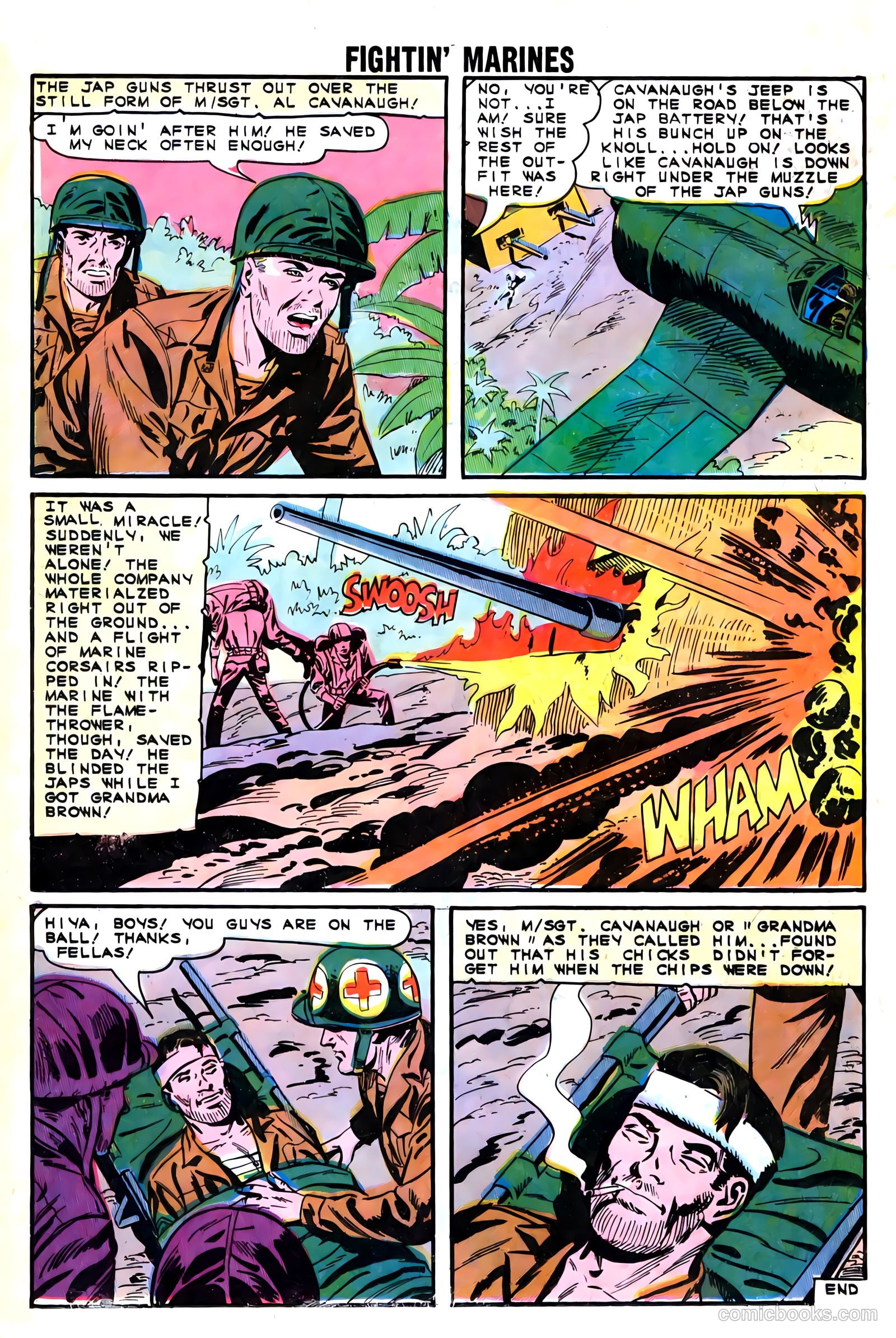 Fightin' Marines #61 — page 16 of 36