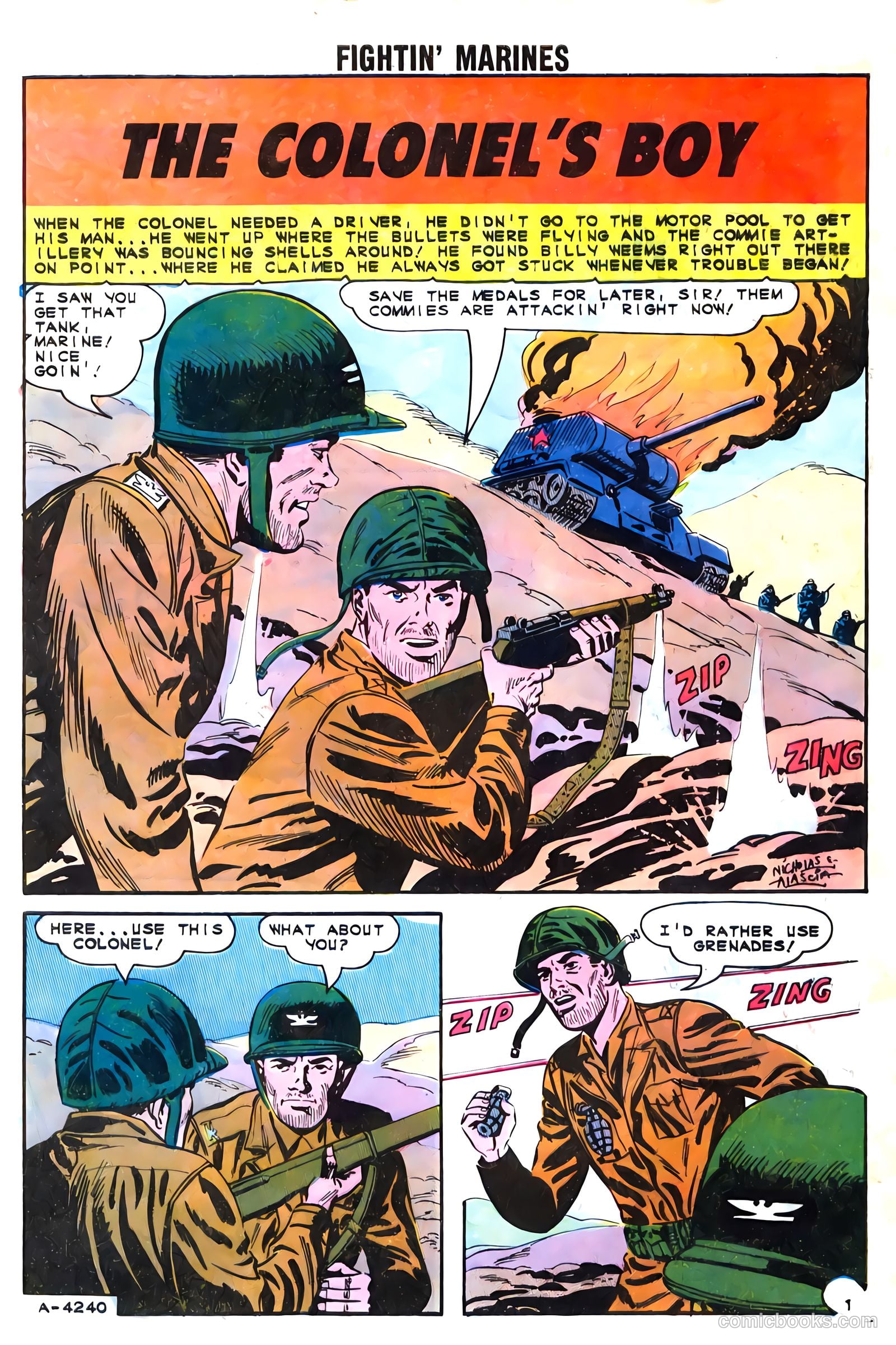 Fightin' Marines #61 — page 28 of 36
