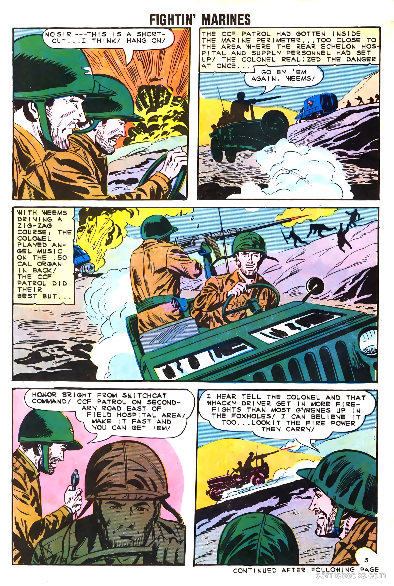 Fightin' Marines #61 — page 30 of 36