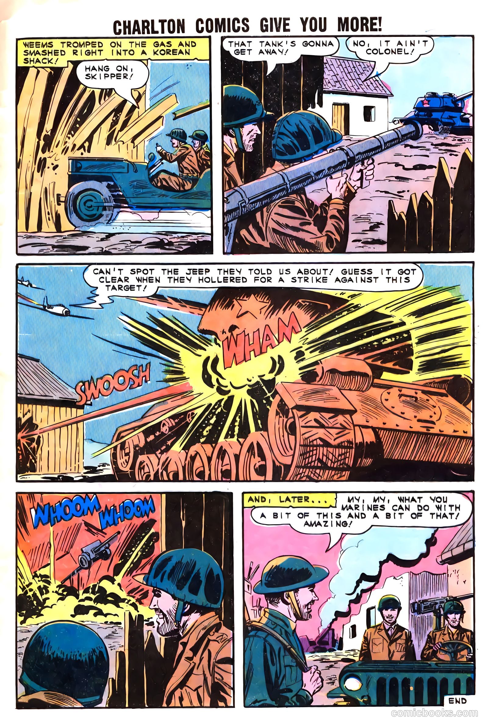 Fightin' Marines #61 — page 33 of 36