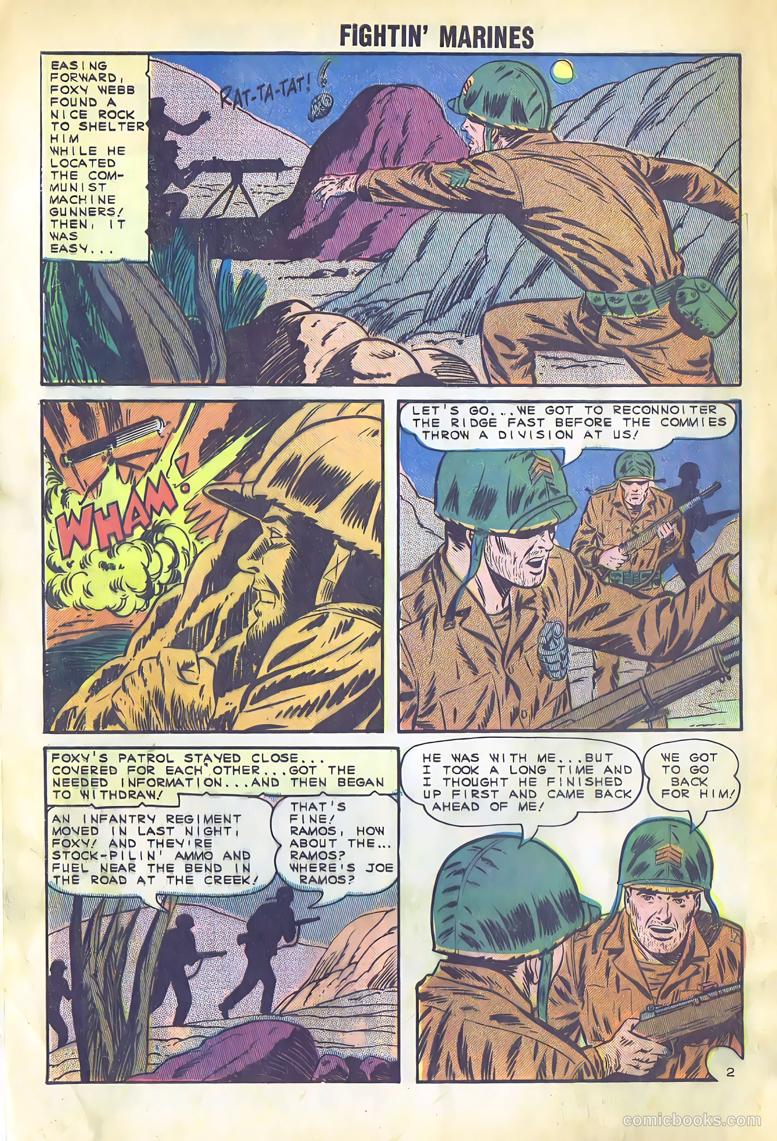 Fightin' Marines #62 — page 4 of 36