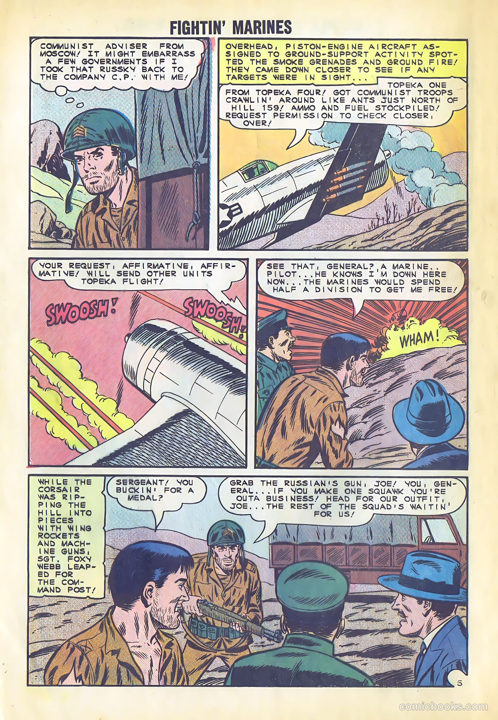 Fightin' Marines #62 — page 8 of 36