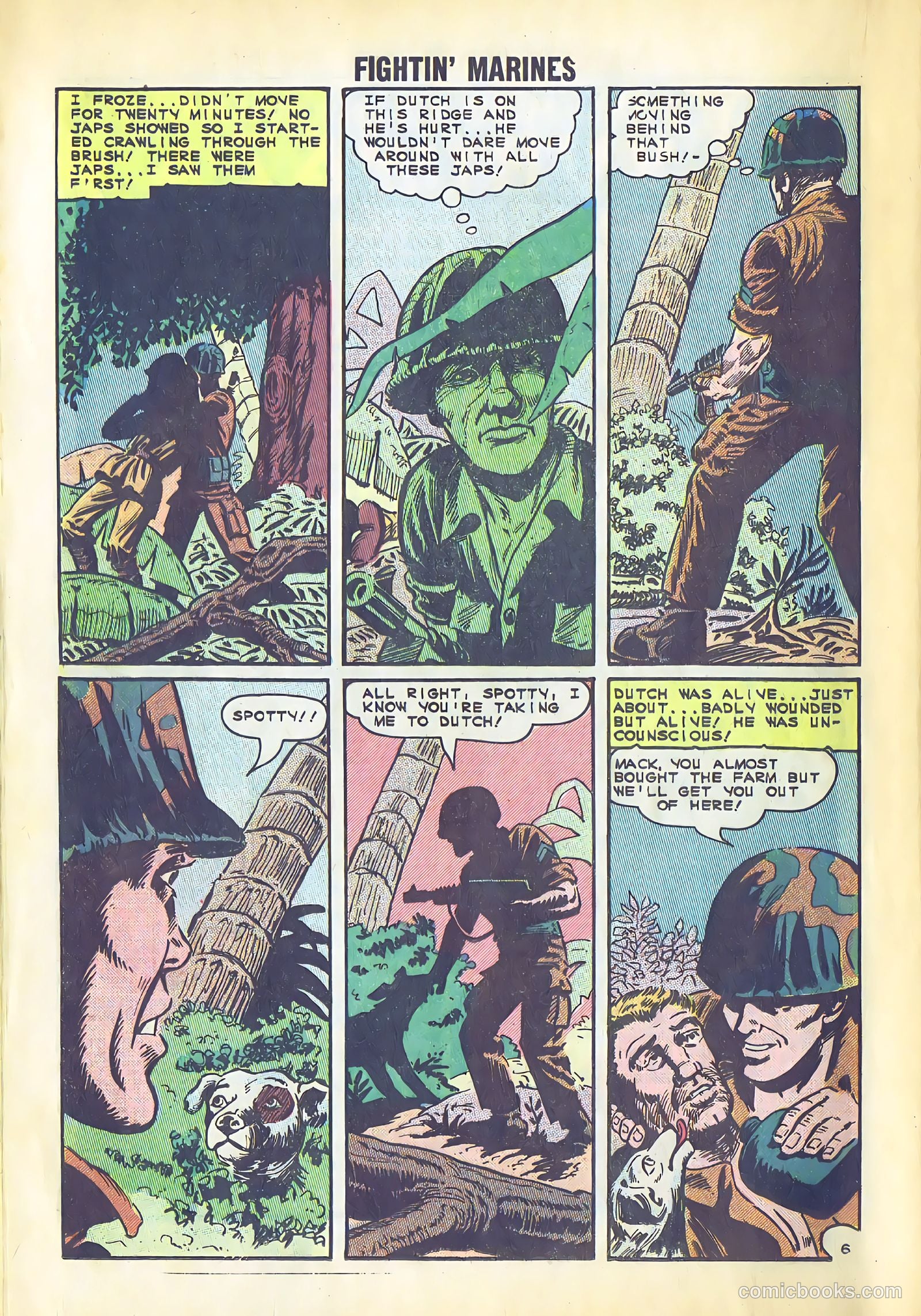 Fightin' Marines #62 — page 16 of 36