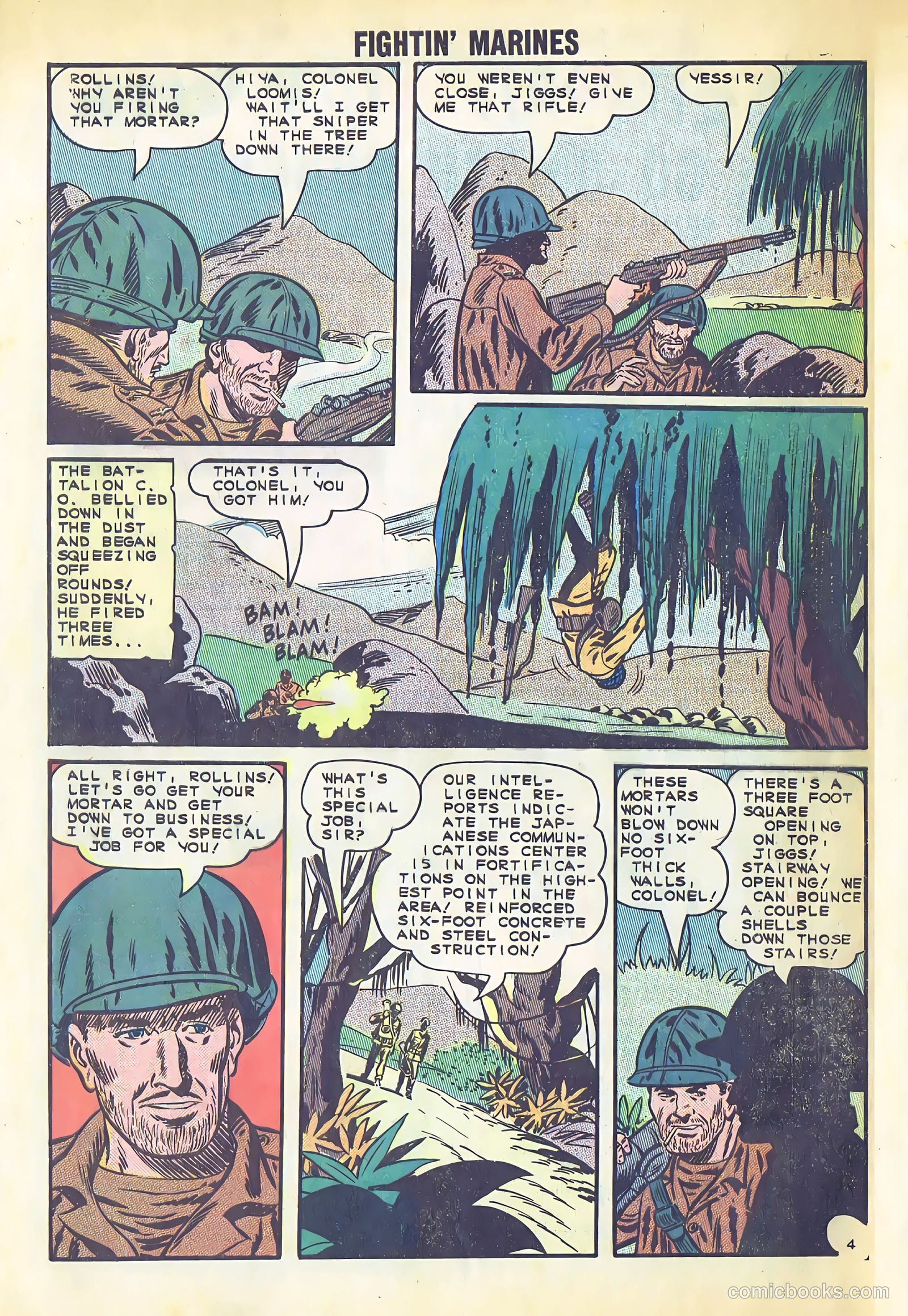 Fightin' Marines #62 — page 32 of 36