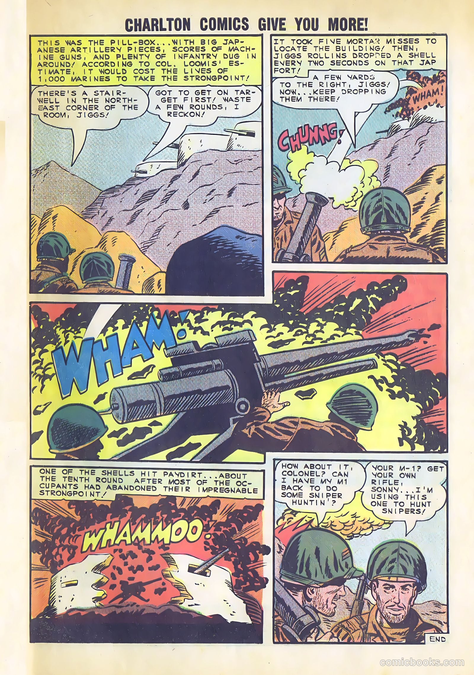 Fightin' Marines #62 — page 33 of 36