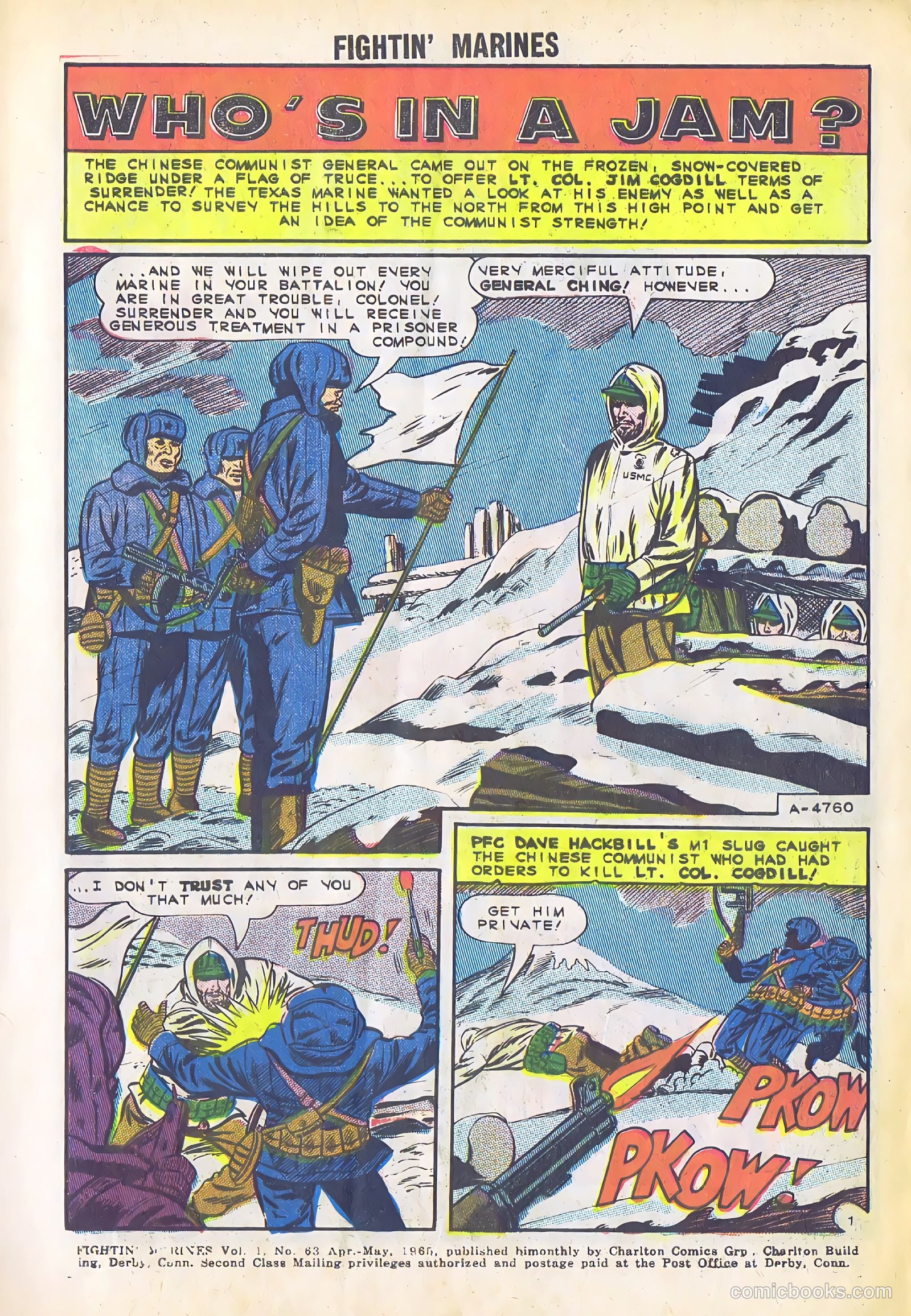 Fightin' Marines #63 — page 3 of 36