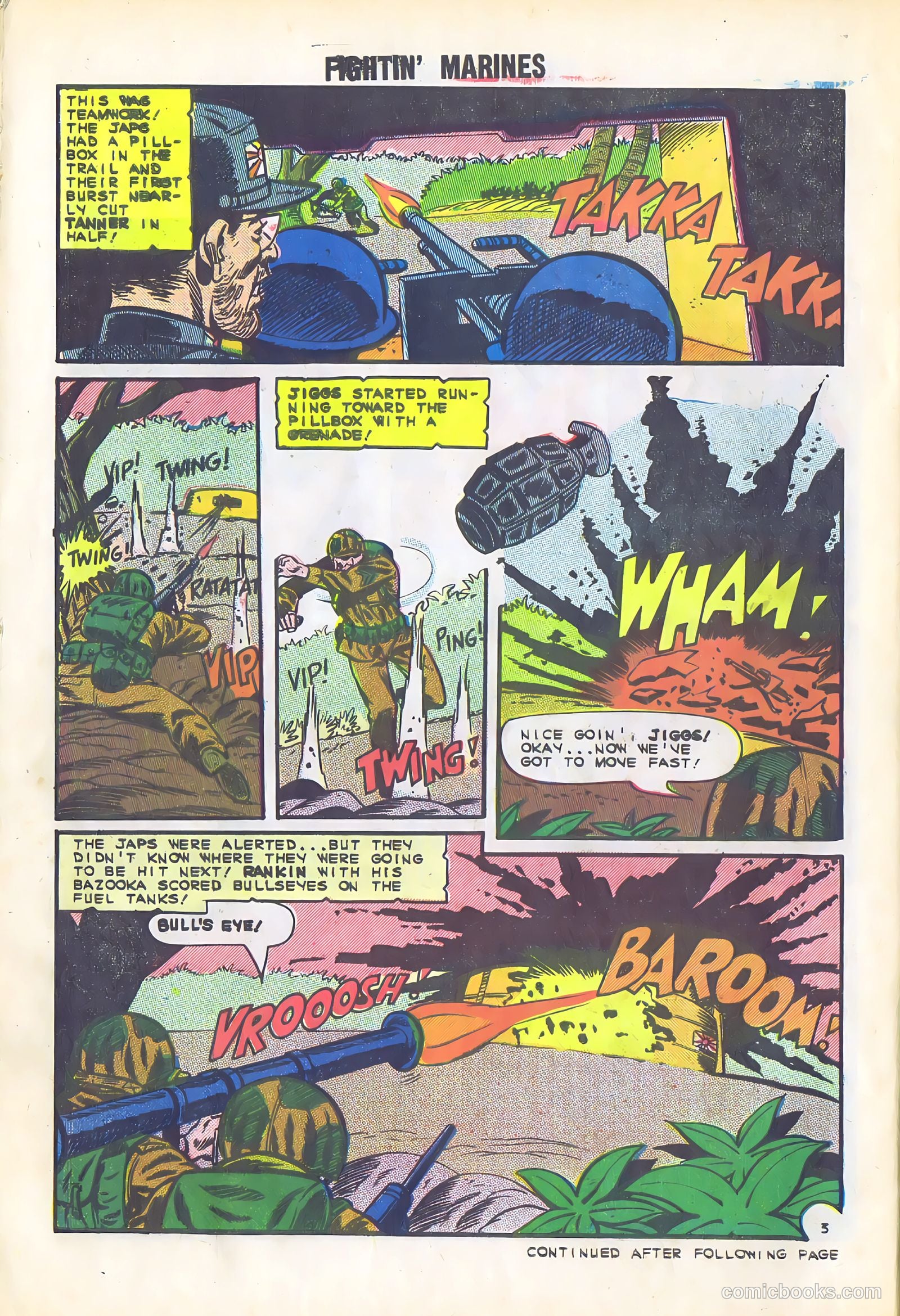 Fightin' Marines #63 — page 30 of 36