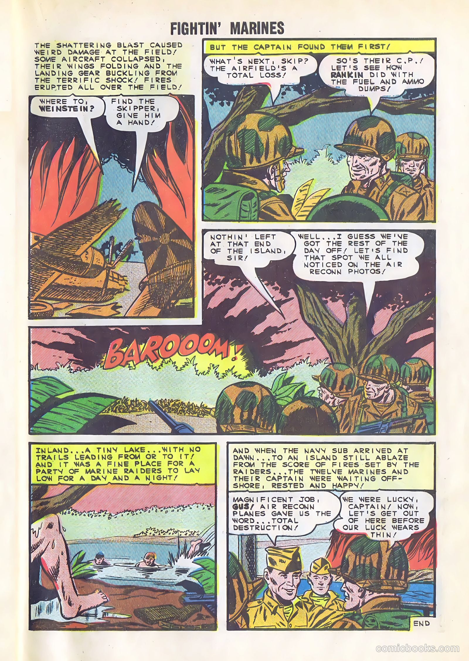 Fightin' Marines #63 — page 33 of 36