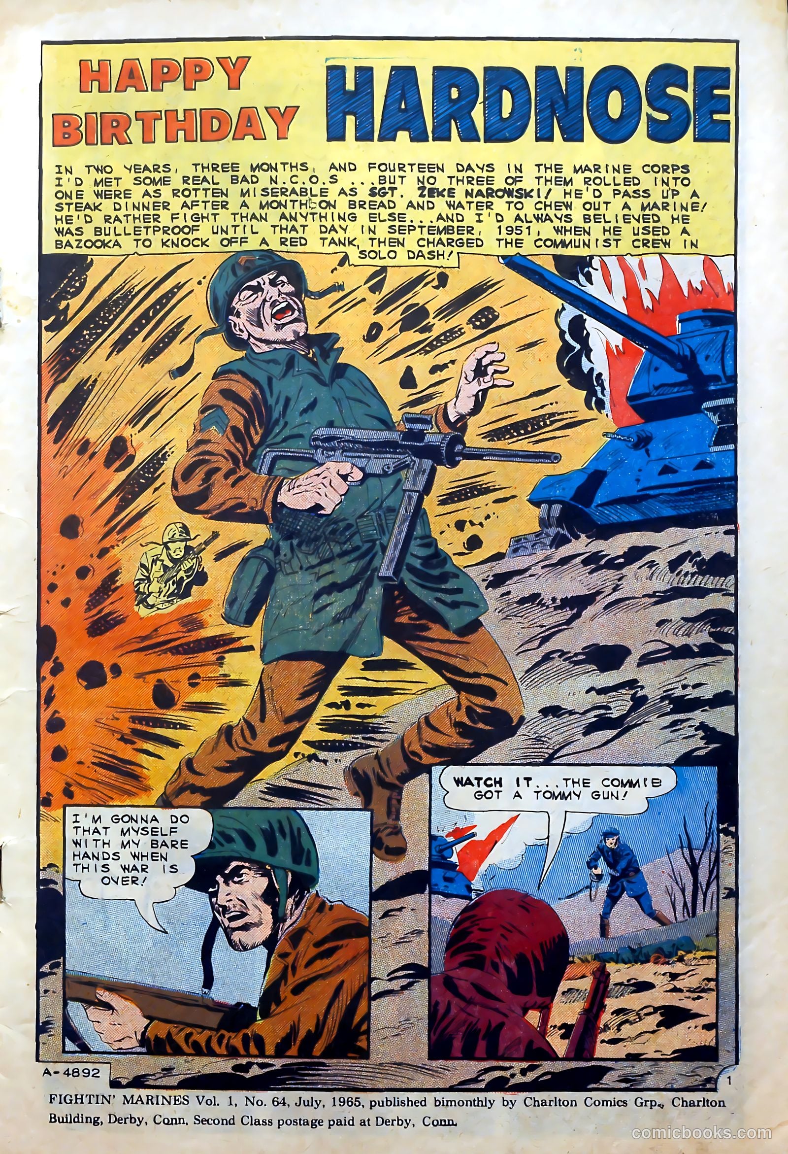 Fightin' Marines #64 — page 3 of 36