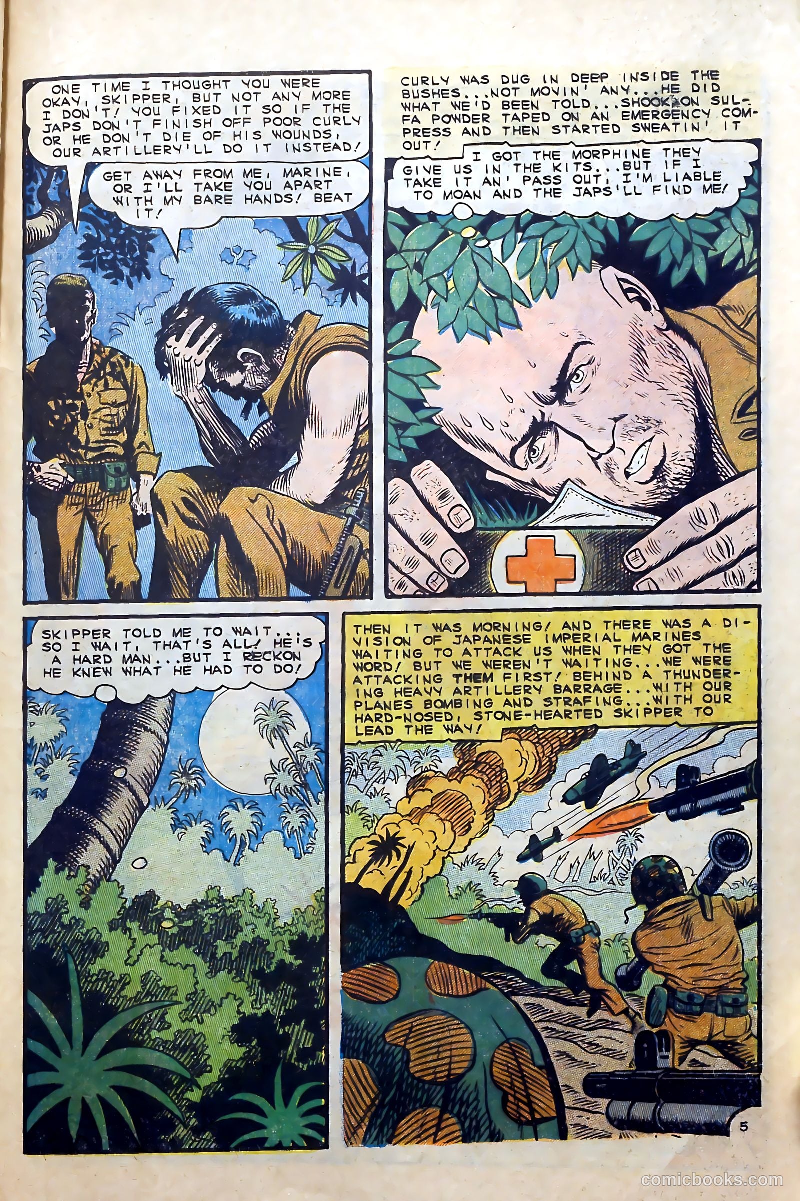 Fightin' Marines #64 — page 31 of 36