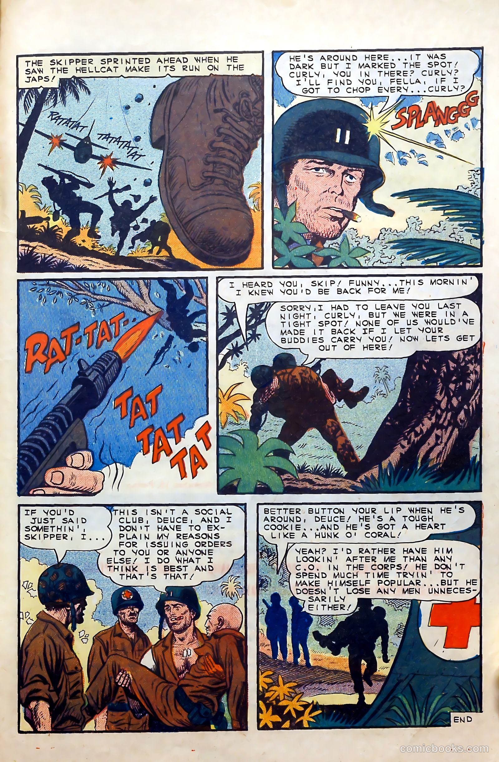 Fightin' Marines #64 — page 33 of 36