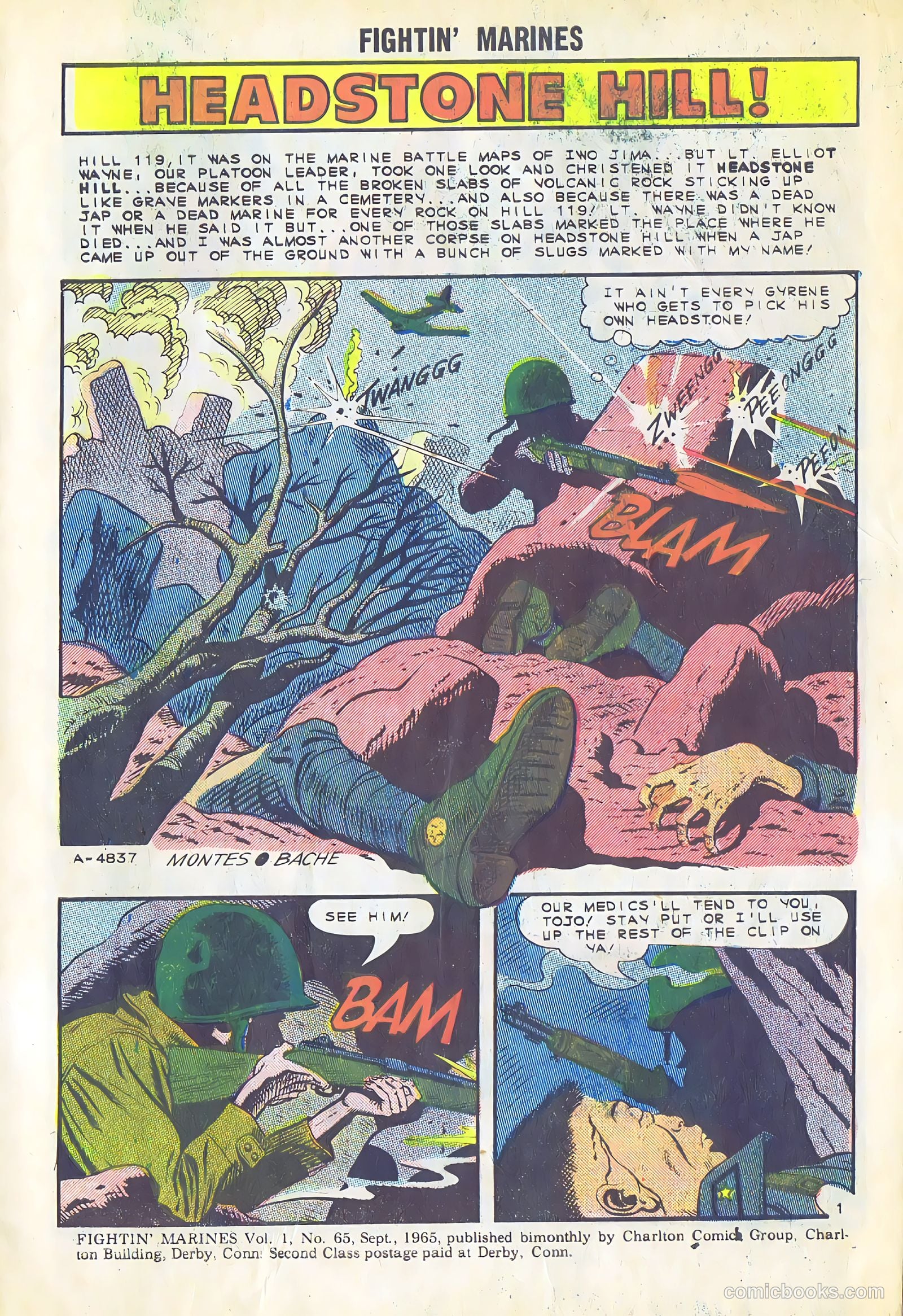 Fightin' Marines #65 — page 3 of 36