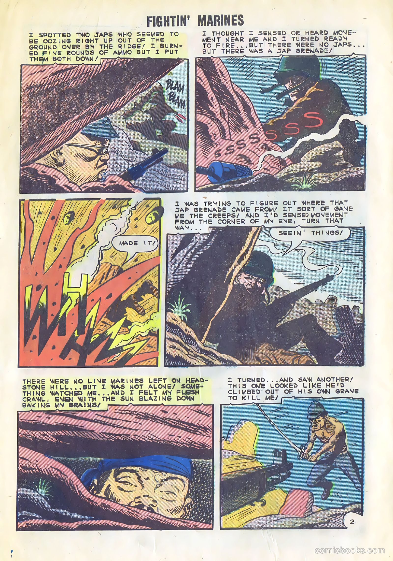 Fightin' Marines #65 — page 4 of 36