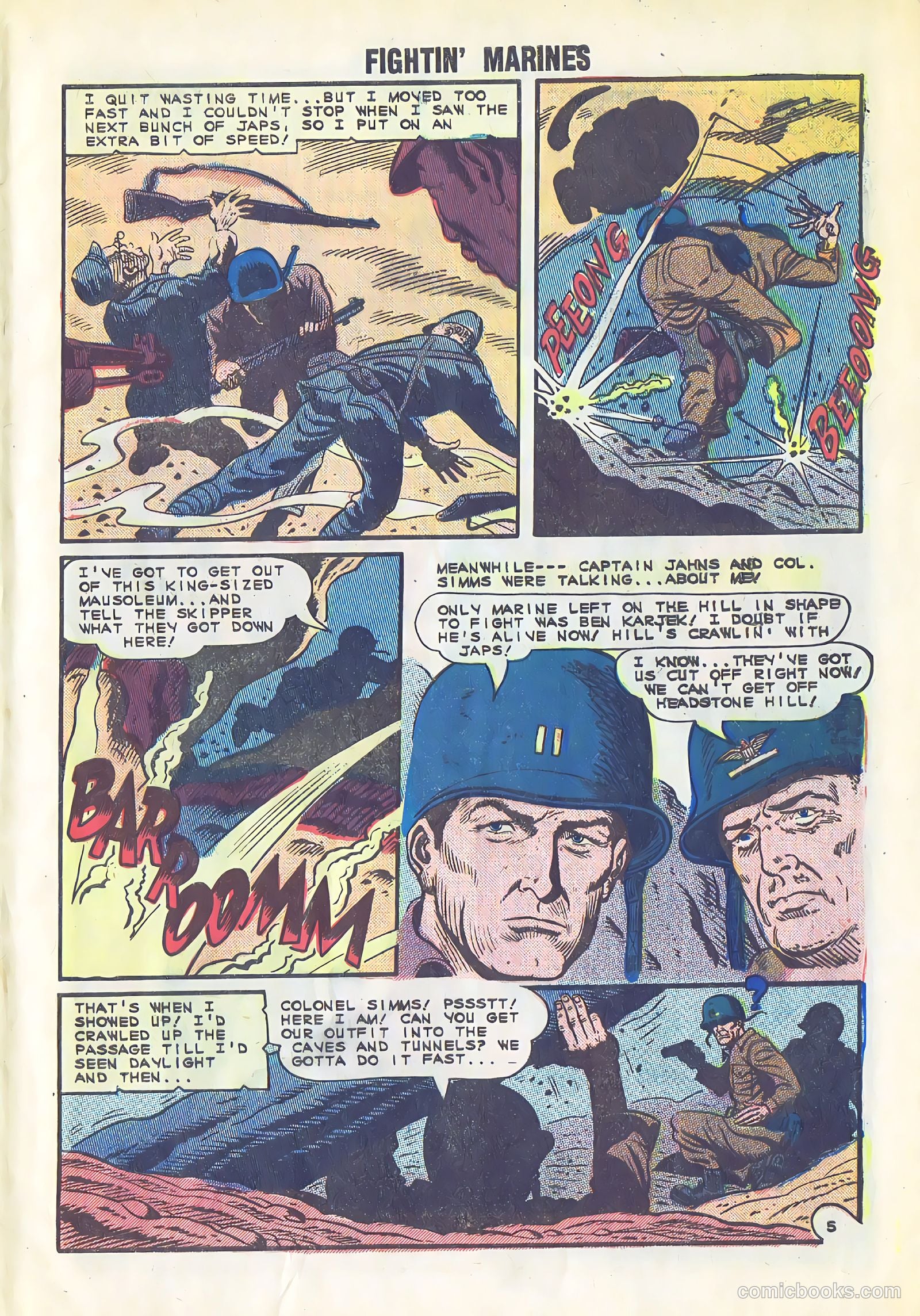 Fightin' Marines #65 — page 9 of 36