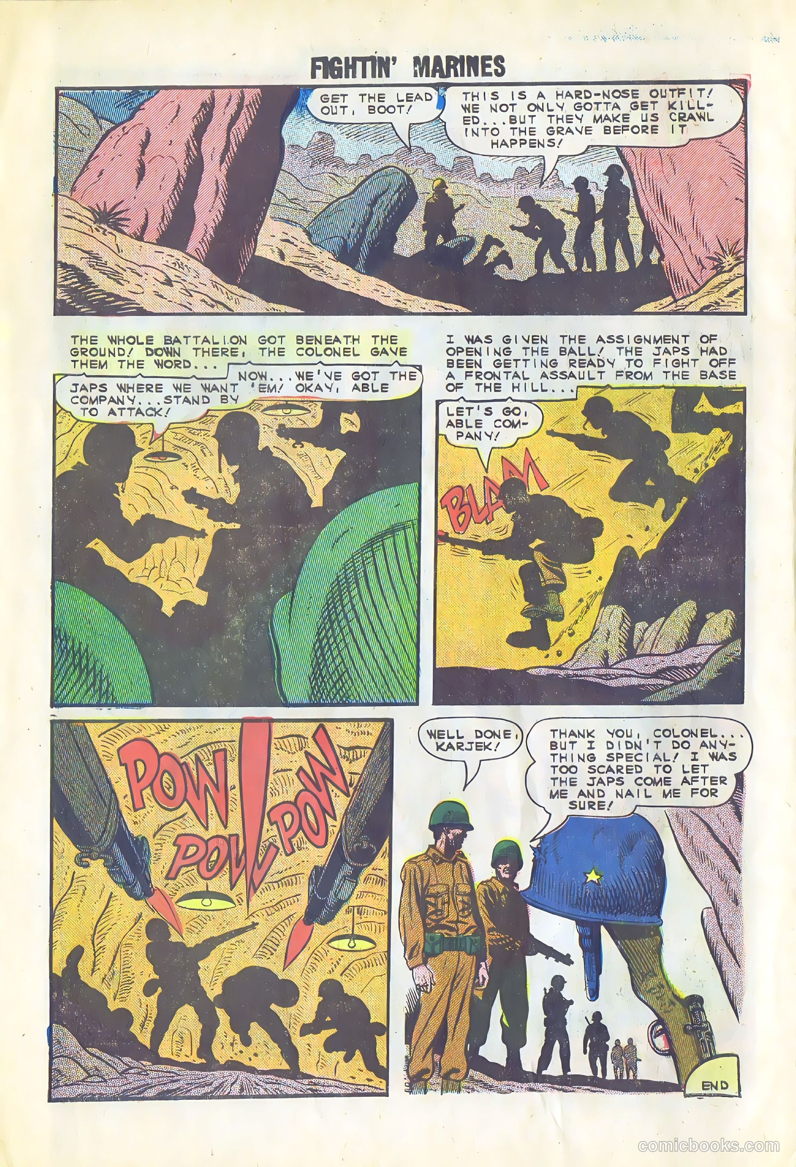 Fightin' Marines #65 — page 10 of 36