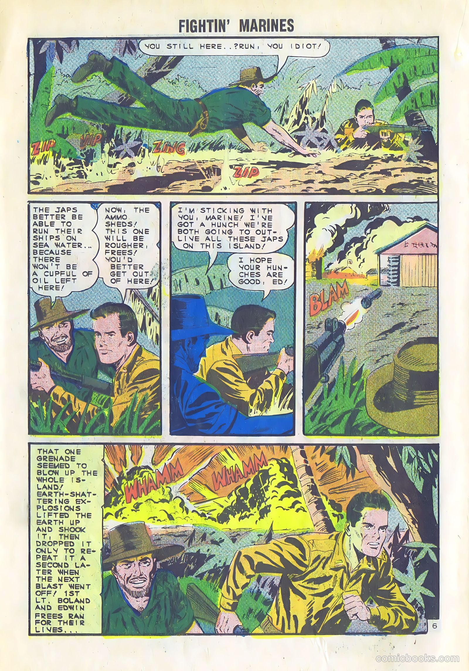Fightin' Marines #65 — page 18 of 36