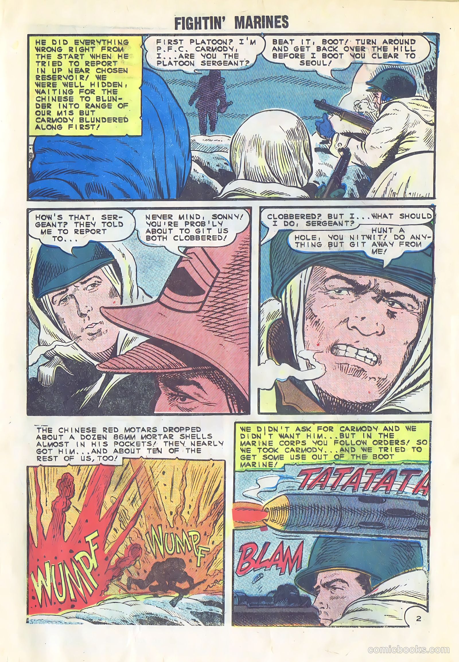 Fightin' Marines #65 — page 21 of 36