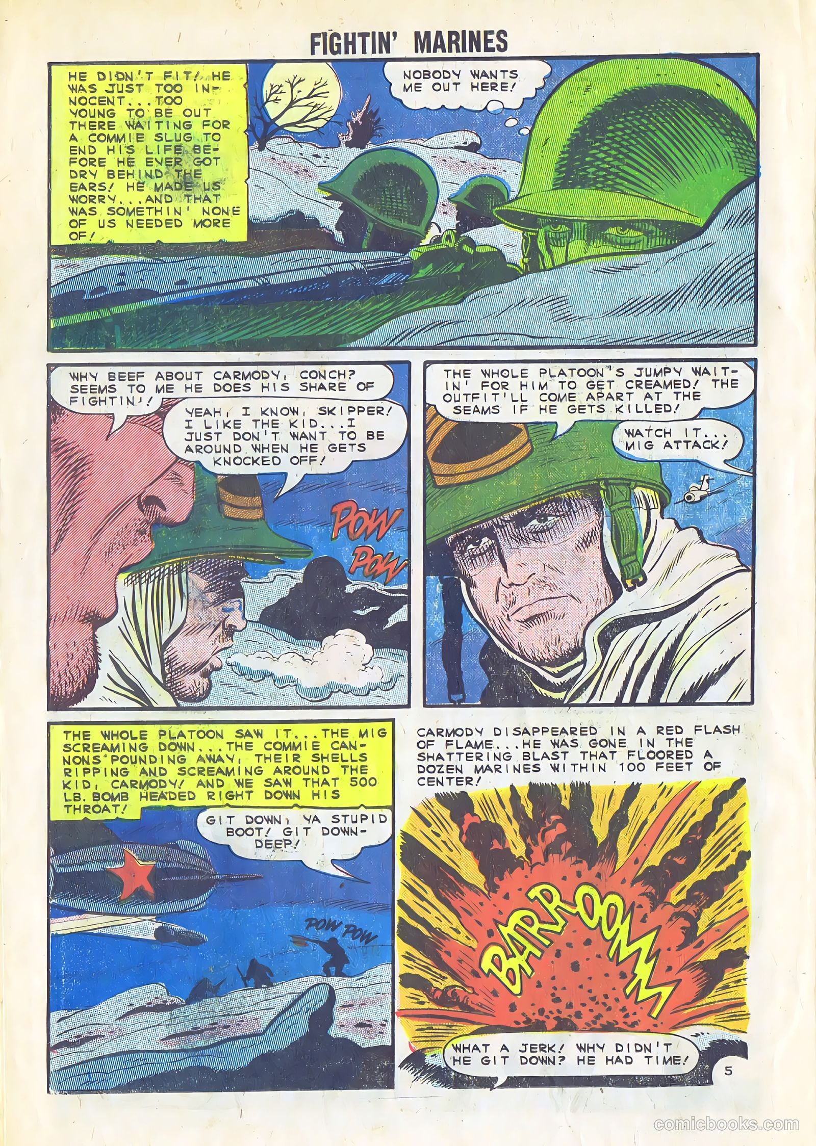 Fightin' Marines #65 — page 26 of 36