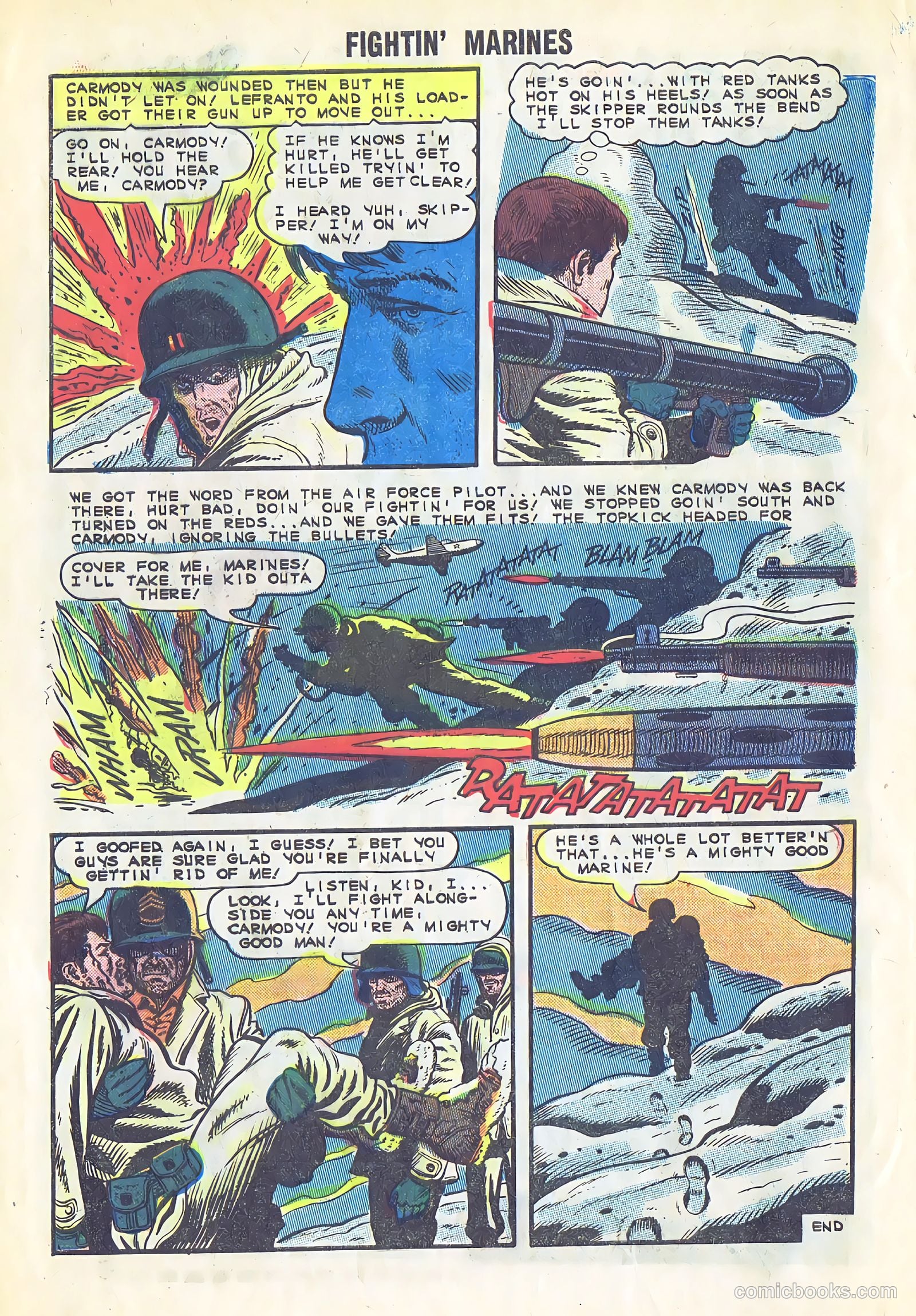 Fightin' Marines #65 — page 28 of 36