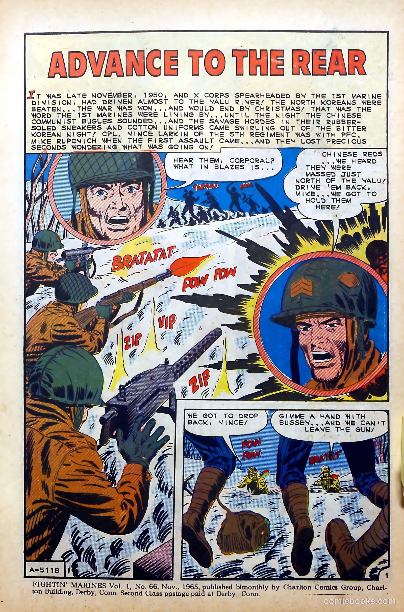 Fightin' Marines #66 — page 3 of 36