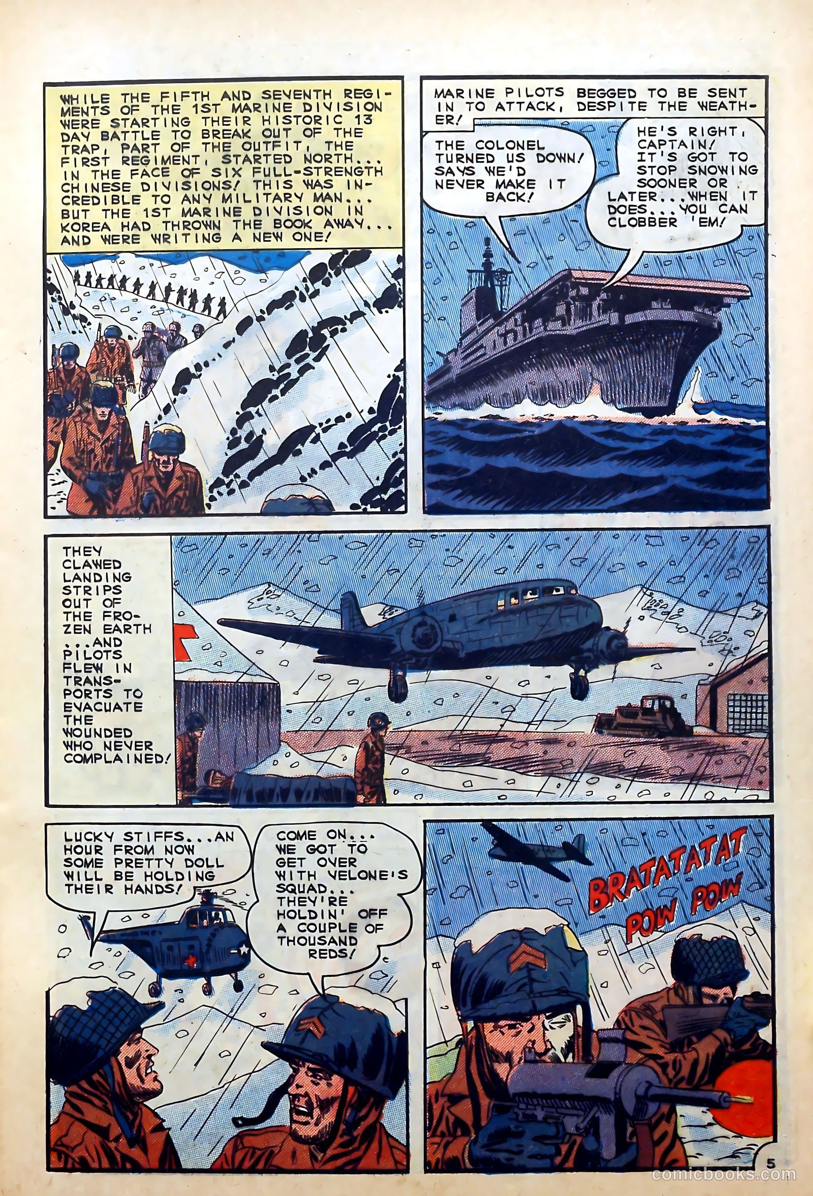 Fightin' Marines #66 — page 9 of 36