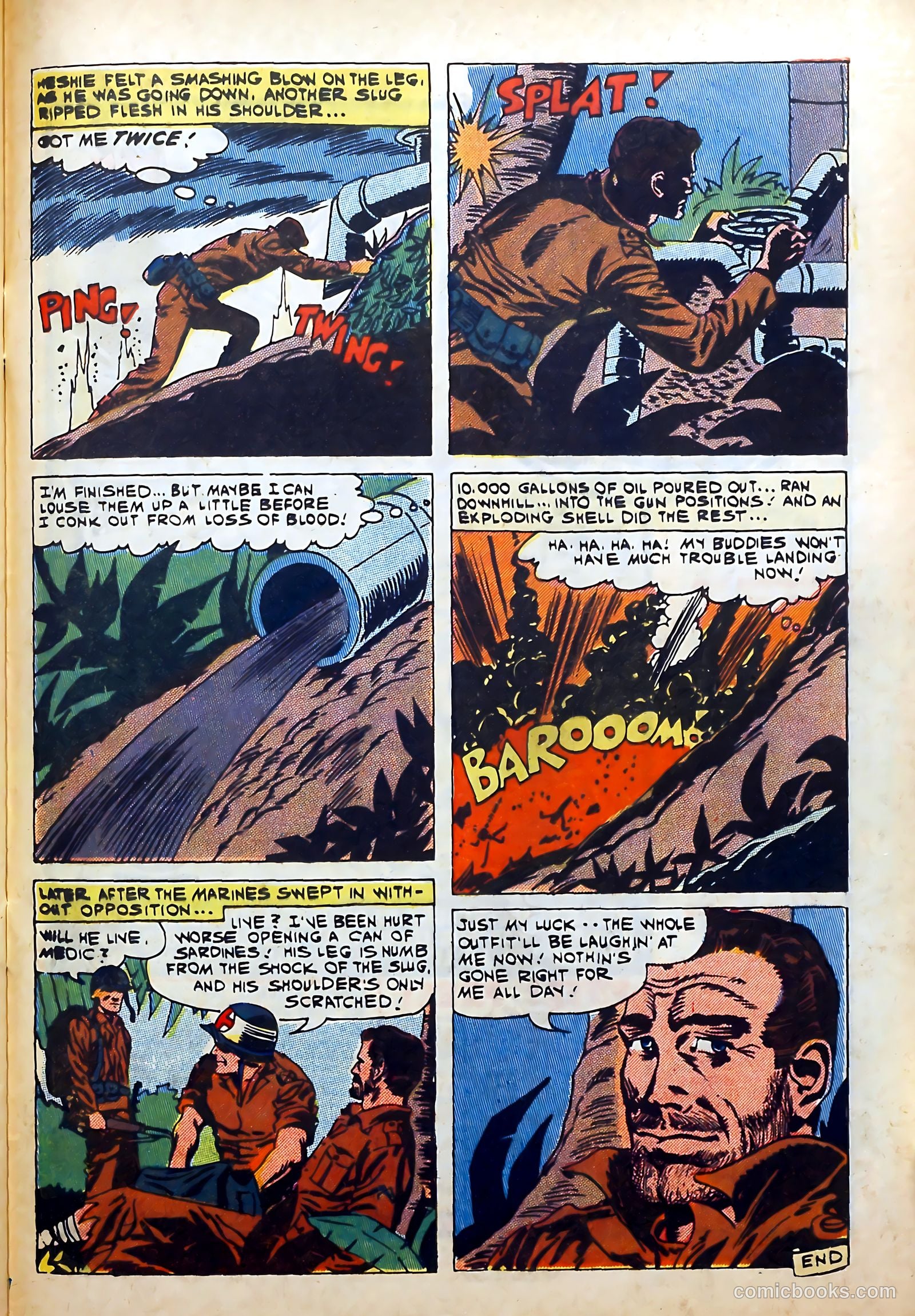 Fightin' Marines #66 — page 33 of 36