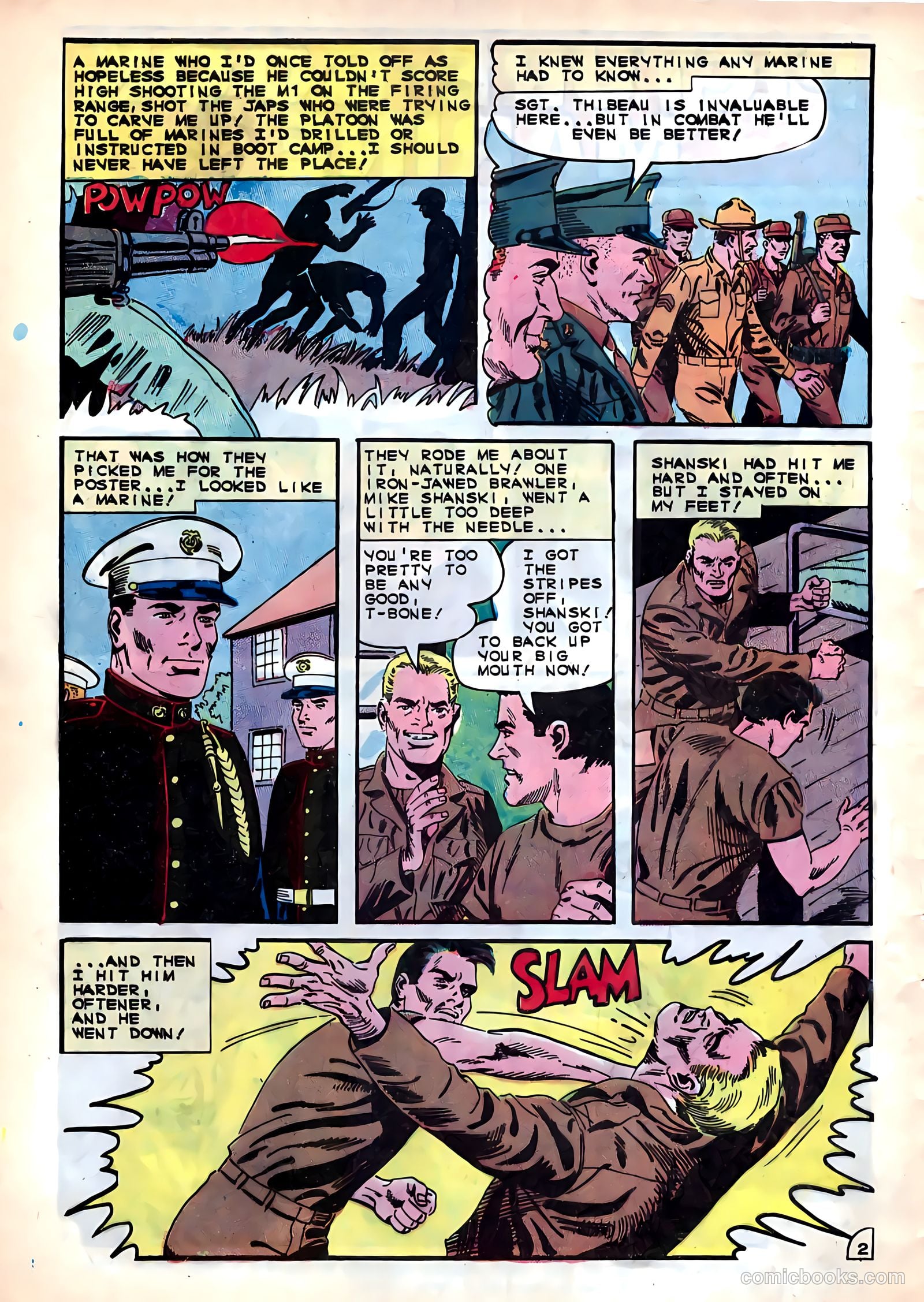Fightin' Marines #67 — page 4 of 36