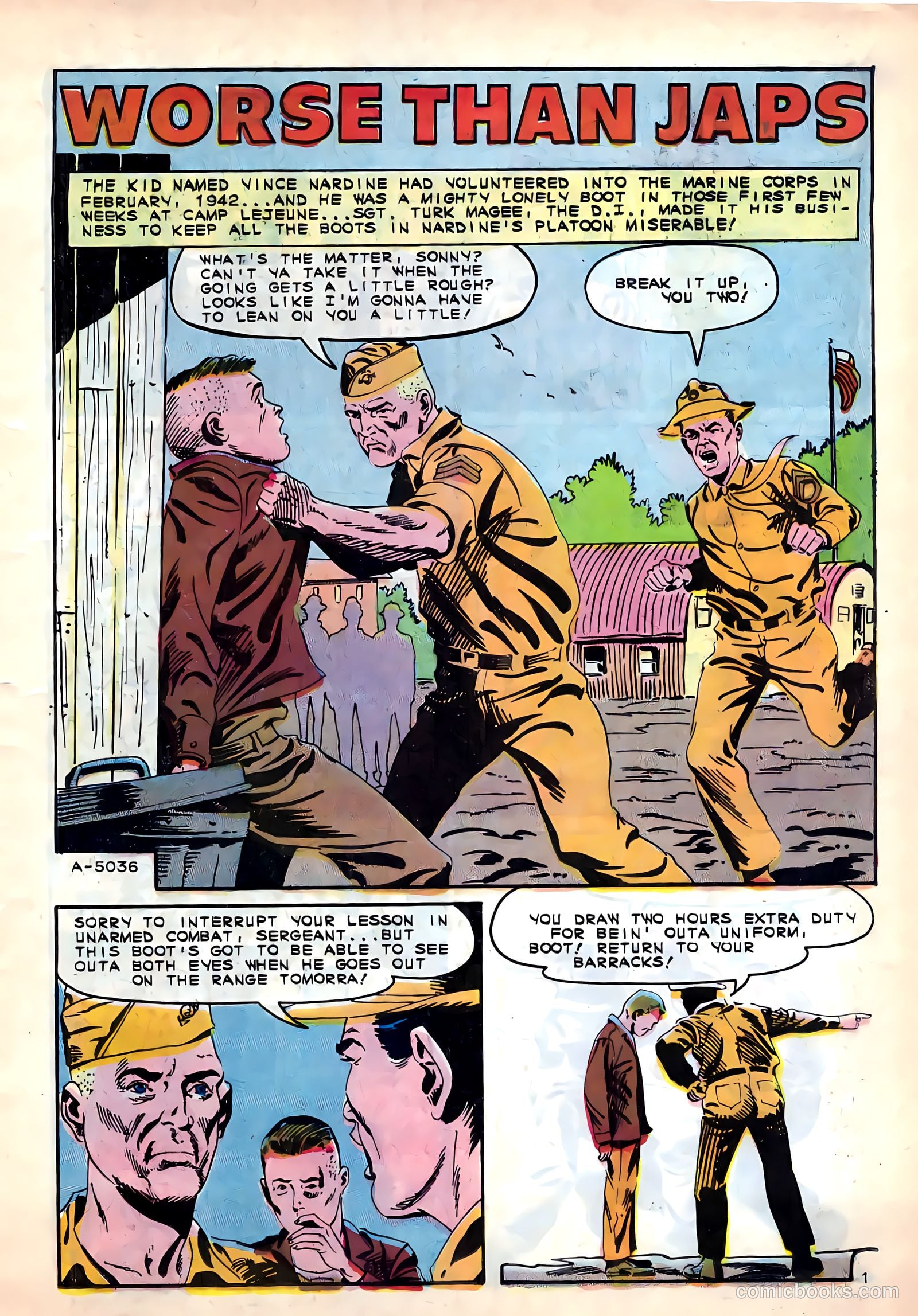 Fightin' Marines #67 — page 15 of 36
